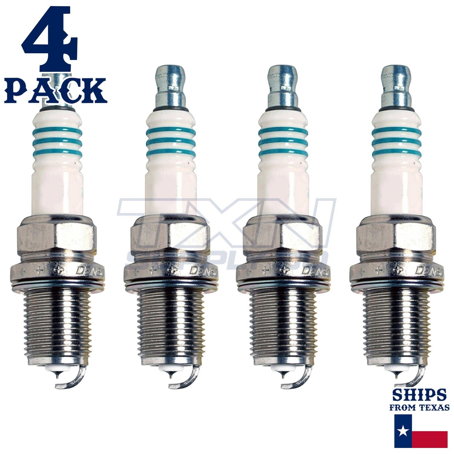 4 Pack Denso 5304 Iridium Power Spark Plugs IK20 - Image 1