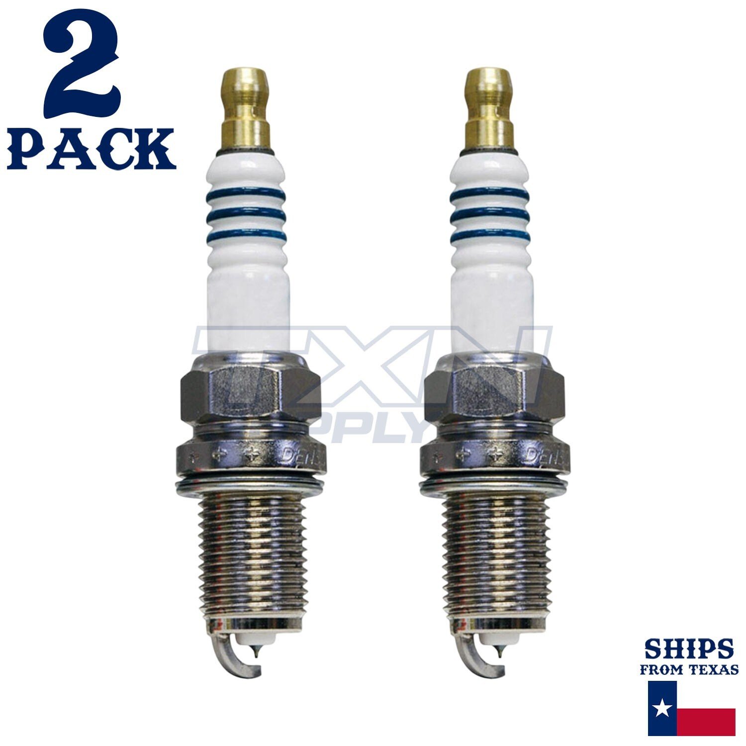 2 Pack Denso 5310 Iridium Power Spark Plugs IK22 - Image 1