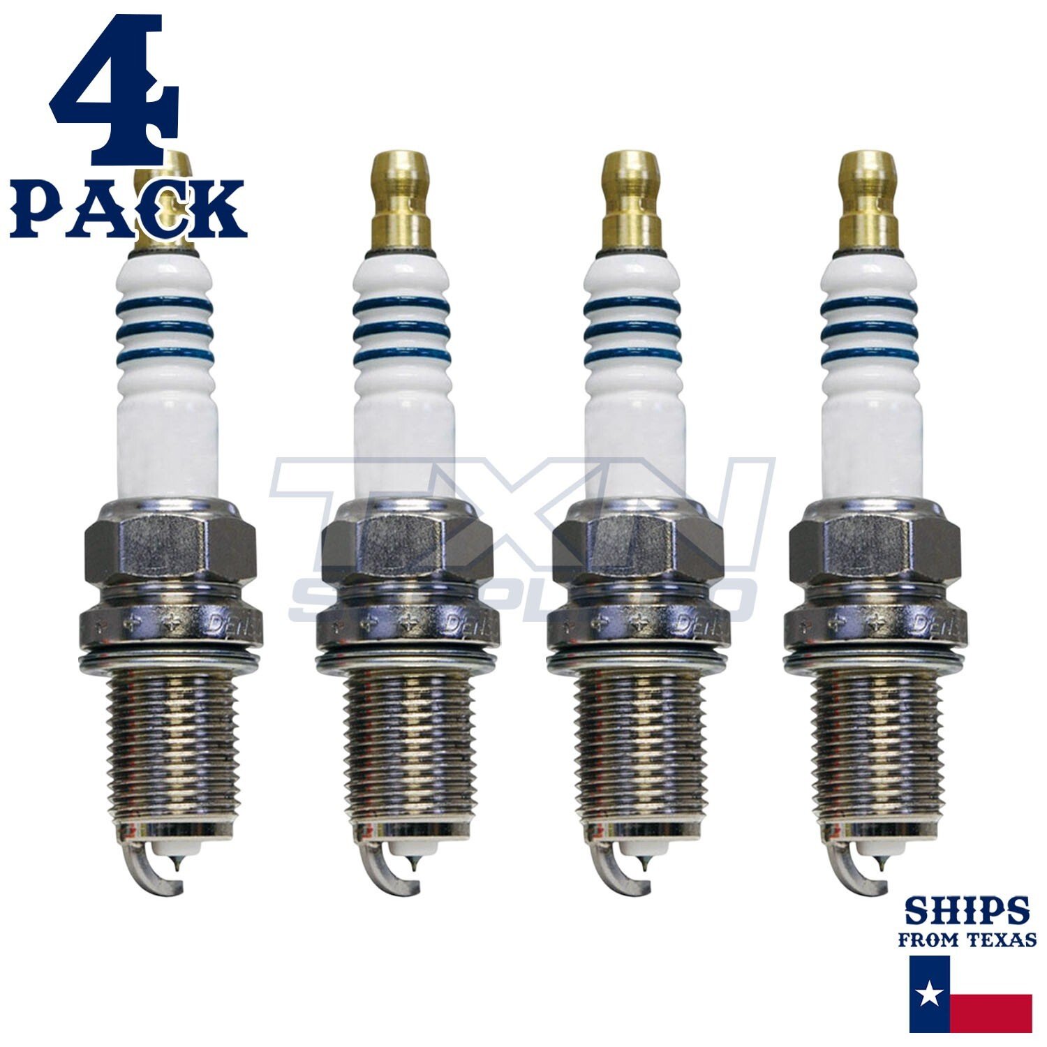 4 Pack Denso 5310 Iridium Power Spark Plugs IK22 - Image 1