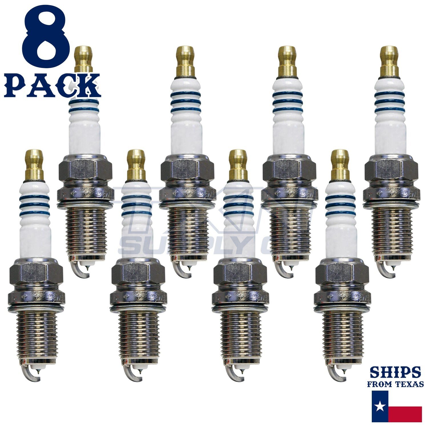 8 Pack Denso 5310 Iridium Power Spark Plugs IK22