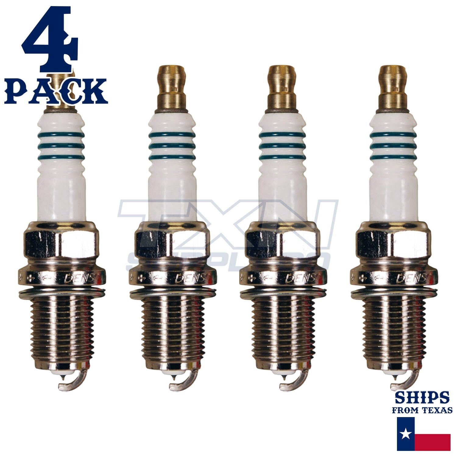 4 Pack Denso 5311 Iridium Power Spark Plugs IK24 - Image 2