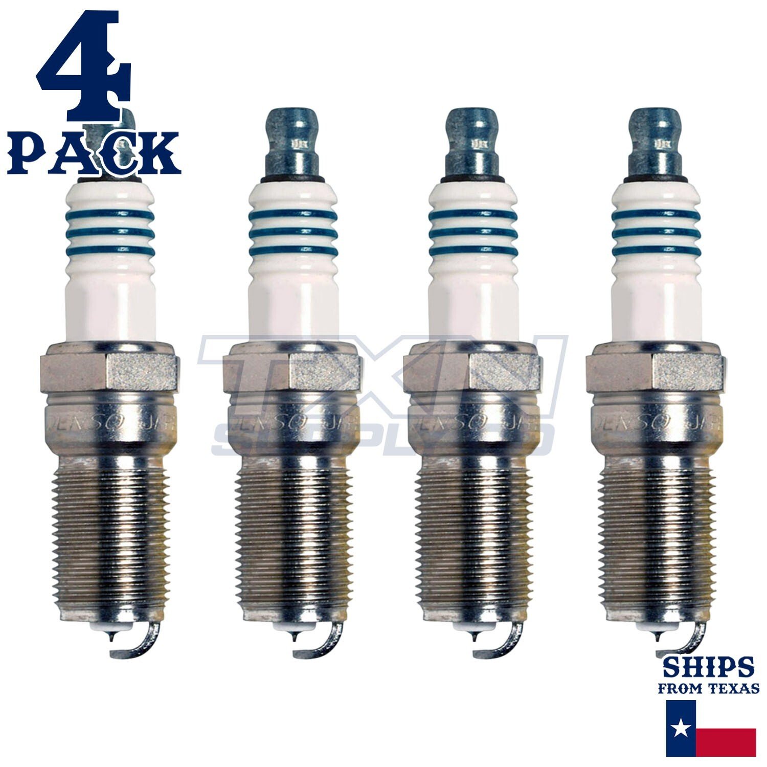4 Pack Denso 5339 Iridium Power Spark Plugs ITV20 - Image 1