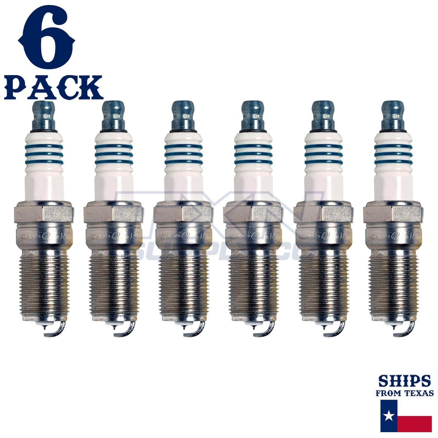 6 Pack Denso 5339 Iridium Power Spark Plugs ITV20