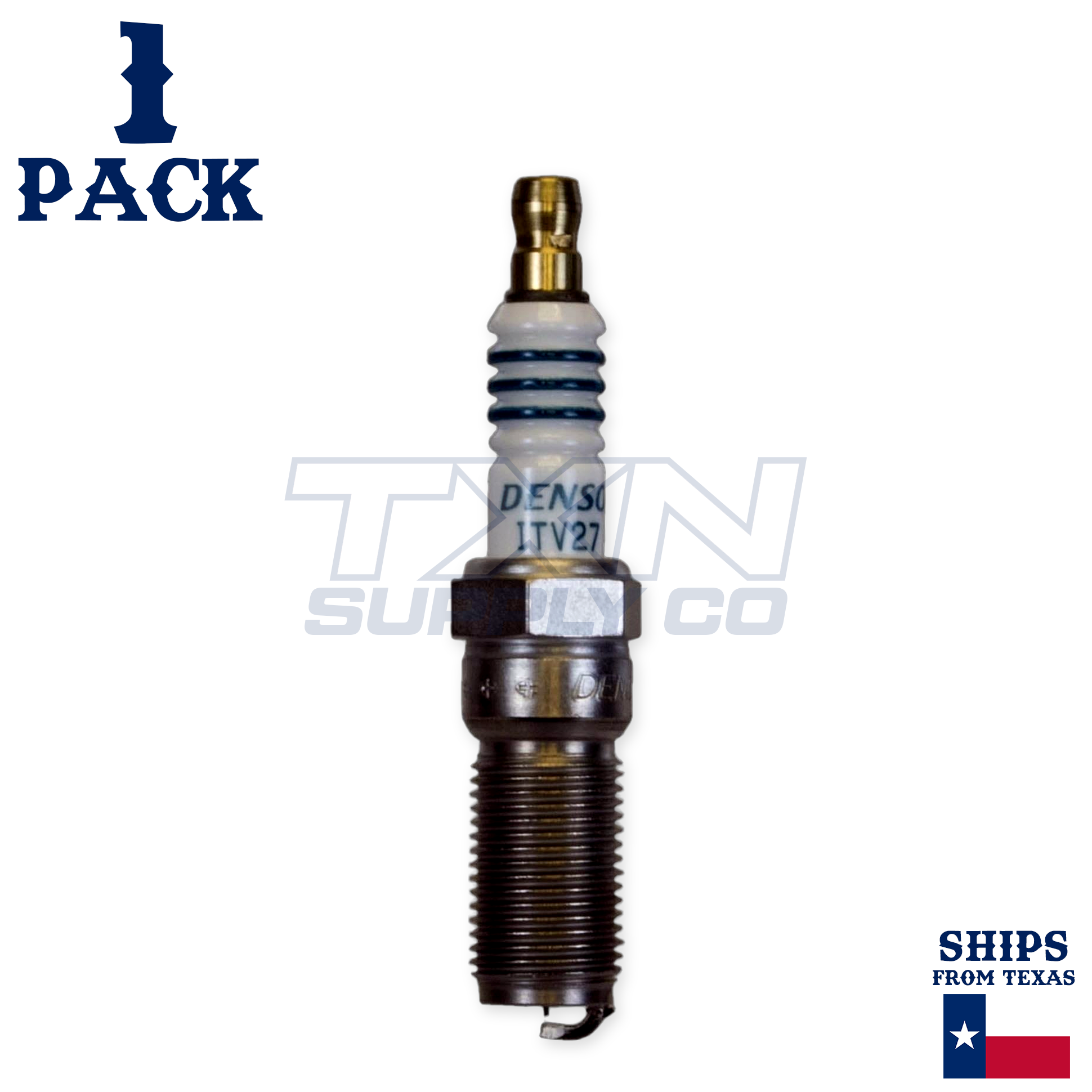 1 Pack Denso 5342 Iridium Power Spark Plug ITV27 - Image 1