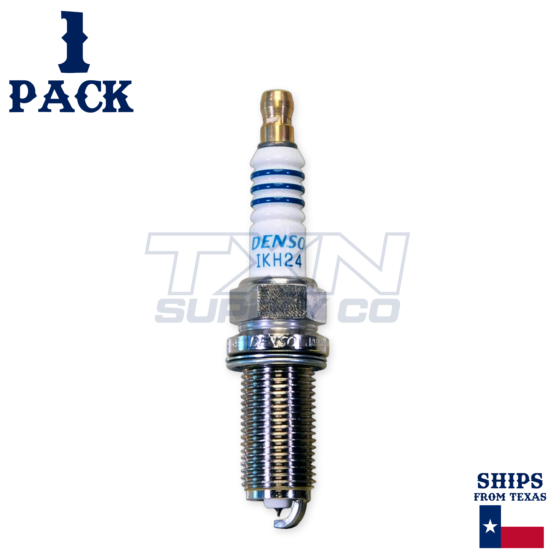 1 Pack Denso 5346 Iridium Power Spark Plug IKH24 - Image 1