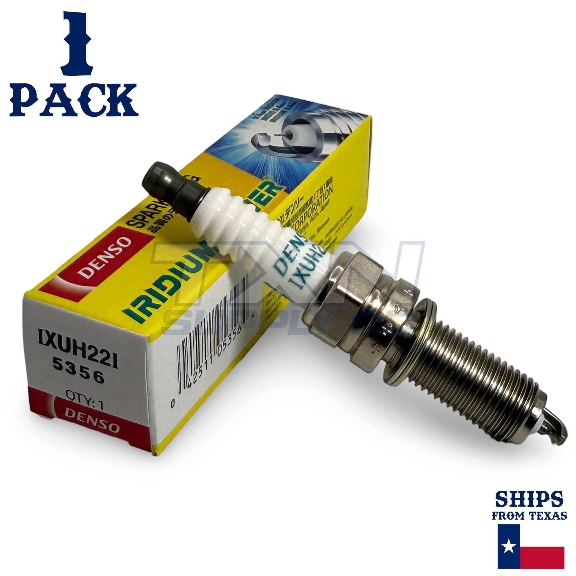 1 Pack Denso 5356 Iridium Power Spark Plug IXUH22I - Image 1