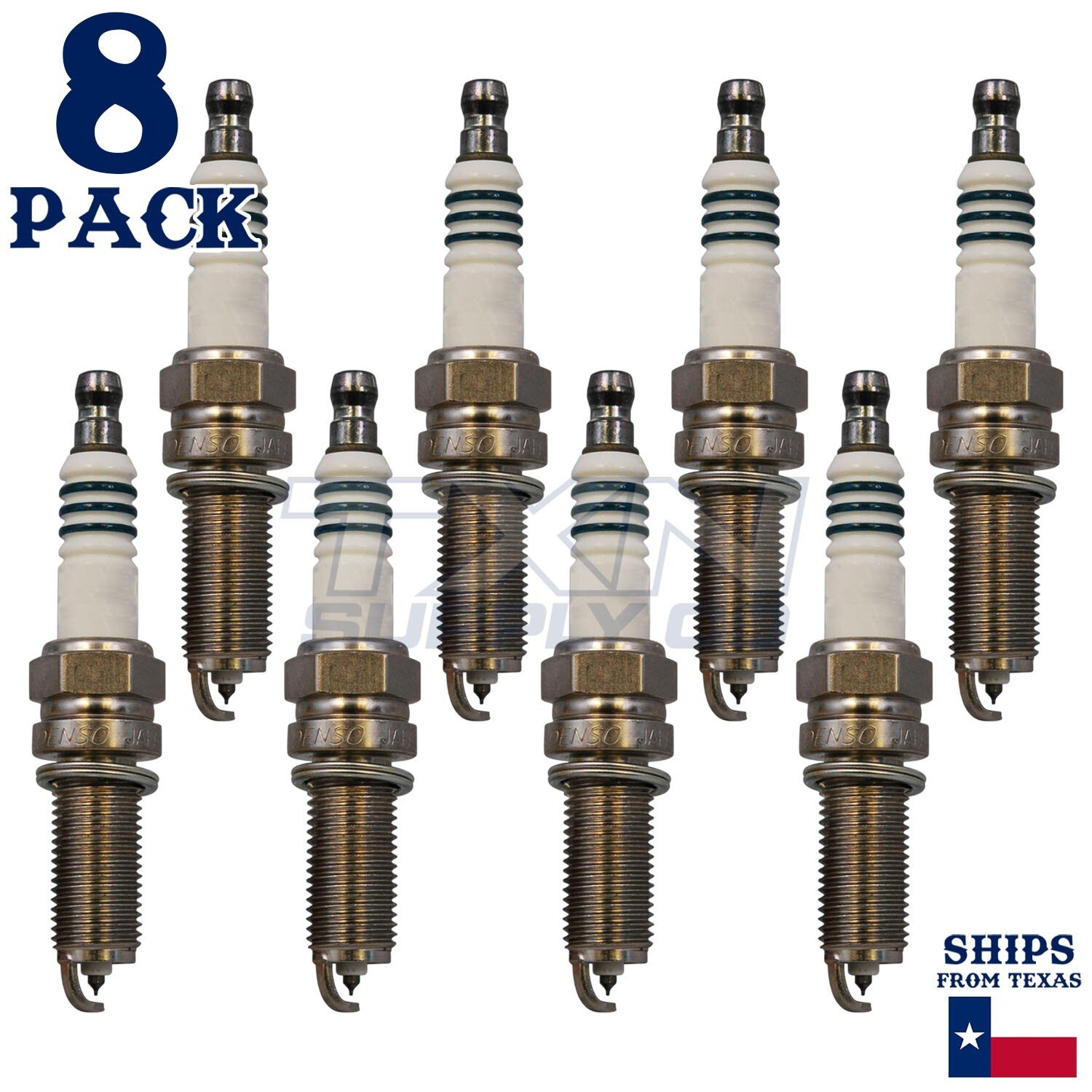 8 Pack Denso 5356 Iridium Power Spark Plugs IXUH22I - Image 2