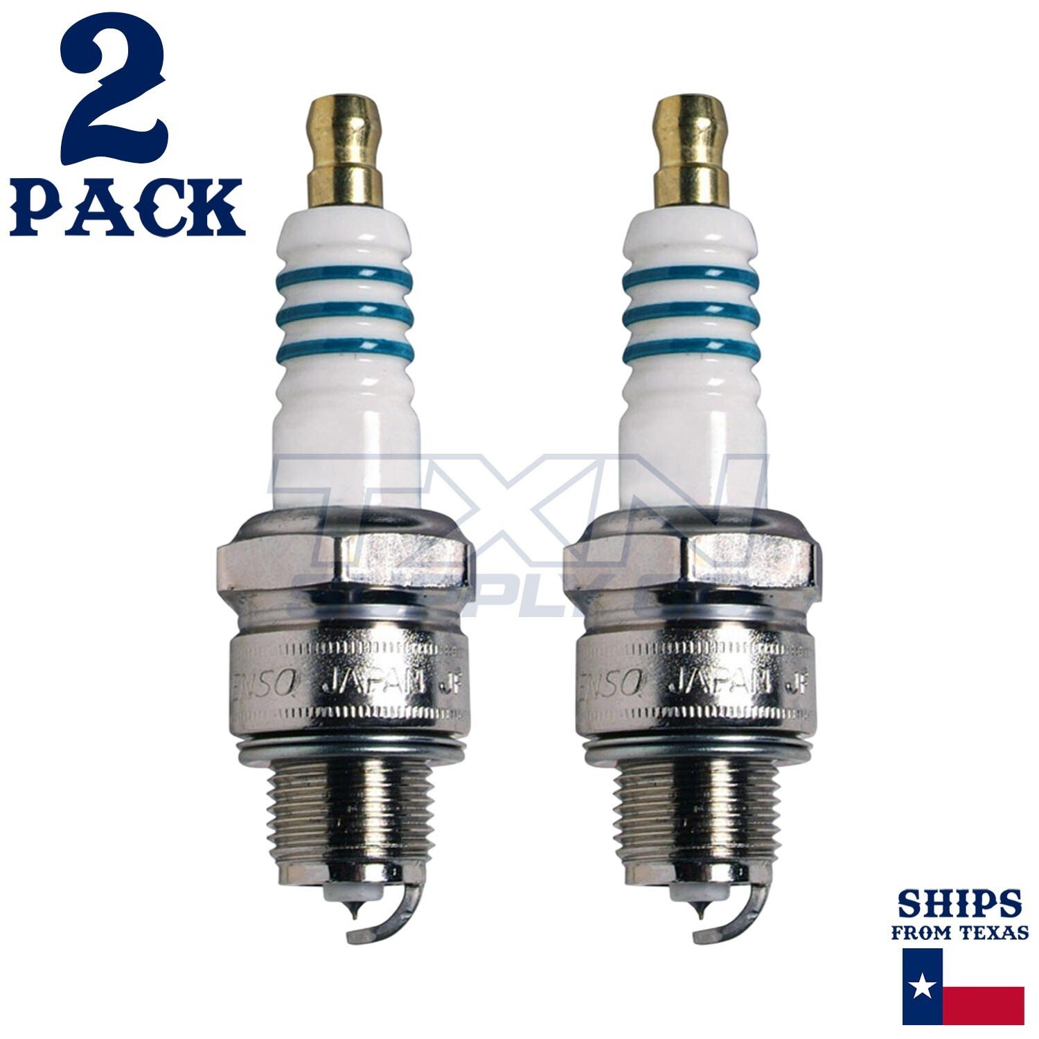 2 Pack Denso 5359 Iridium Power Spark Plugs IWF16 - Image 2