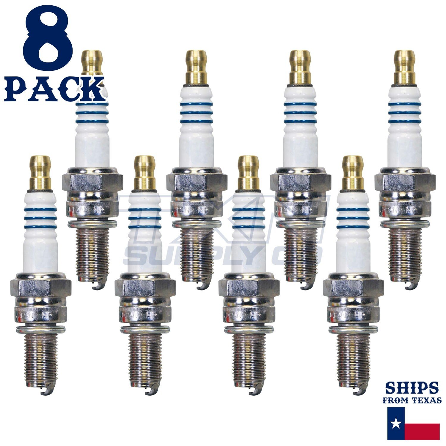 8 Pack Denso 5363 Iridium Power Spark Plugs IU27