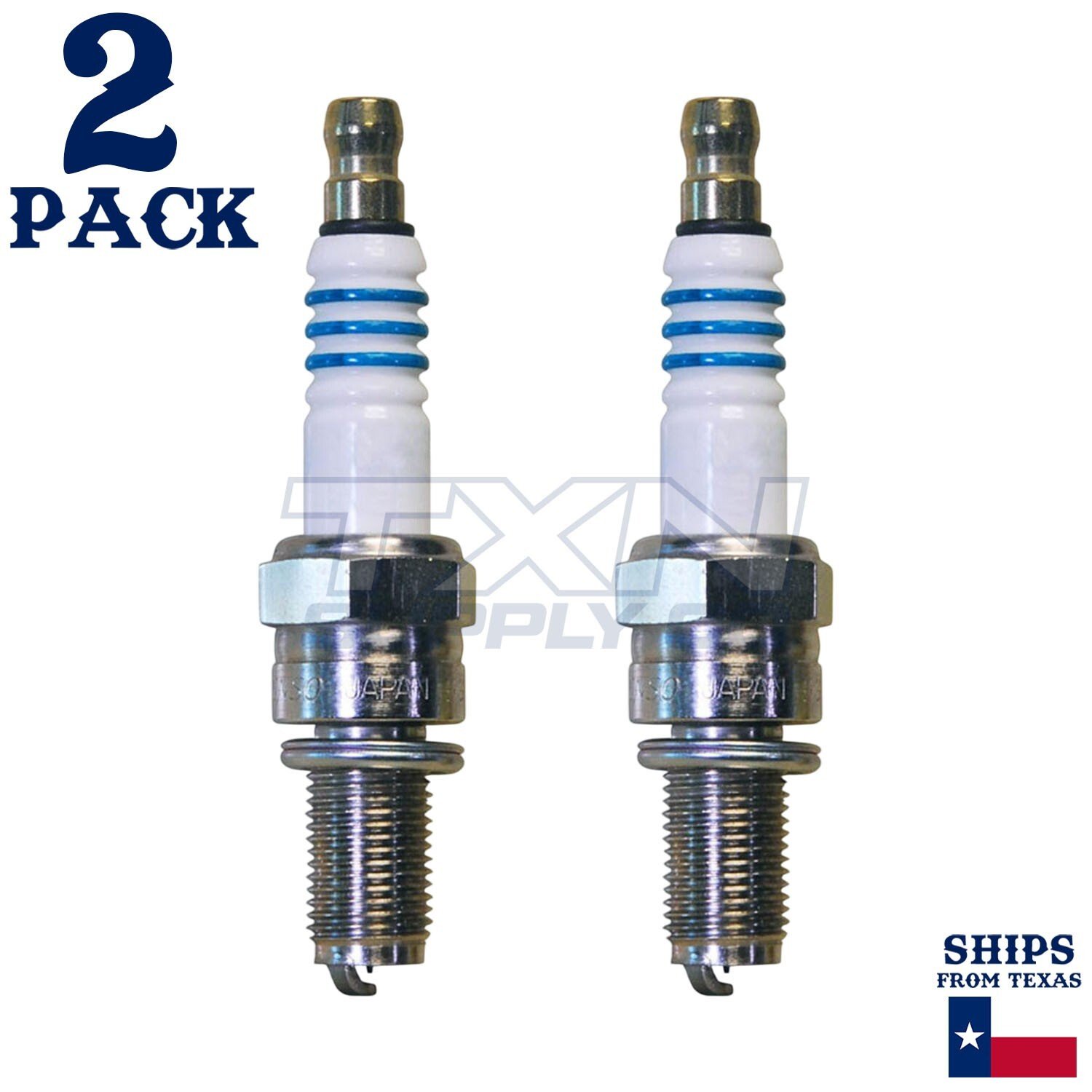 2 Pack Denso 5364 Iridium Power Spark Plugs IU31 - Image 1