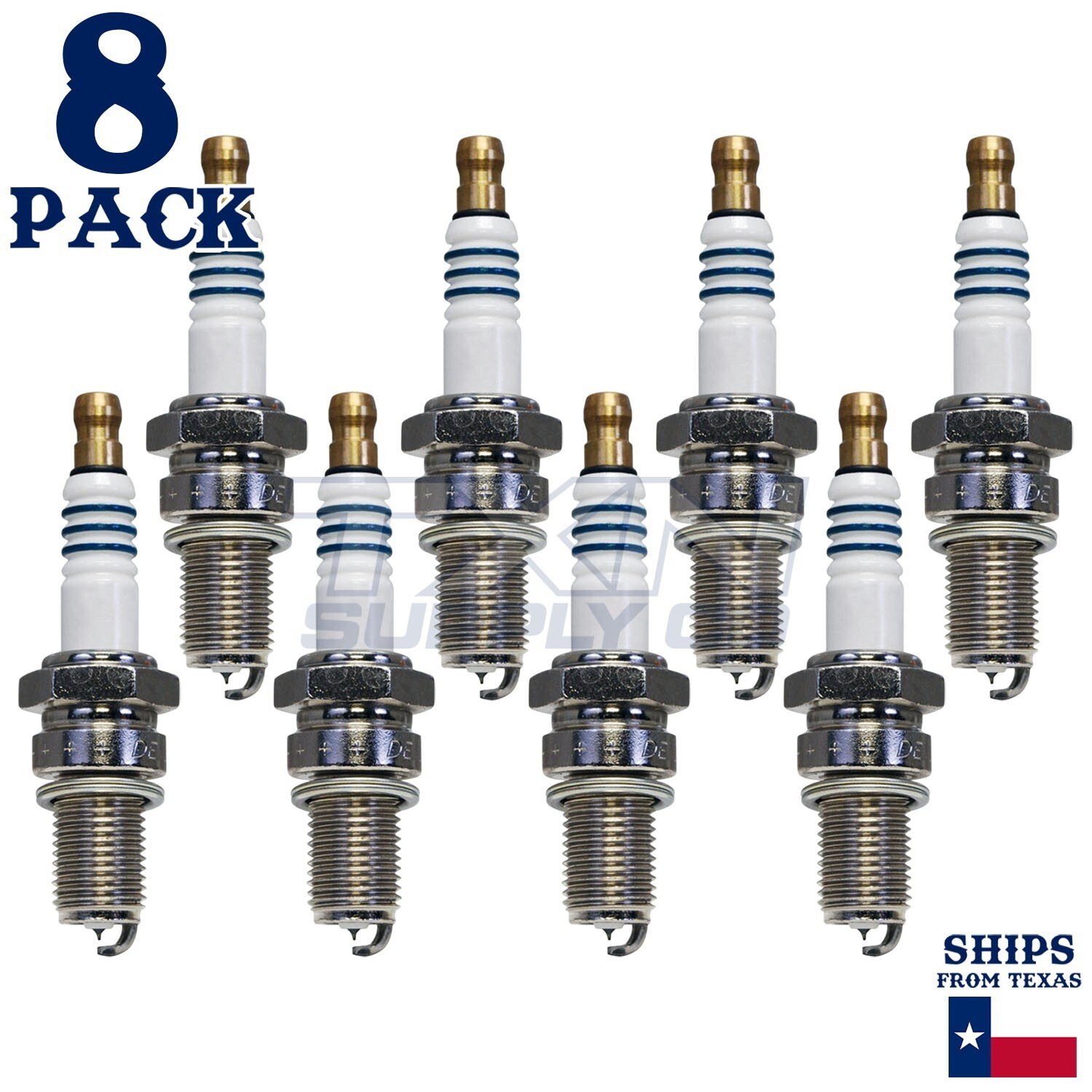 8 Pack Denso 5371 Standard Spark Plugs IX22