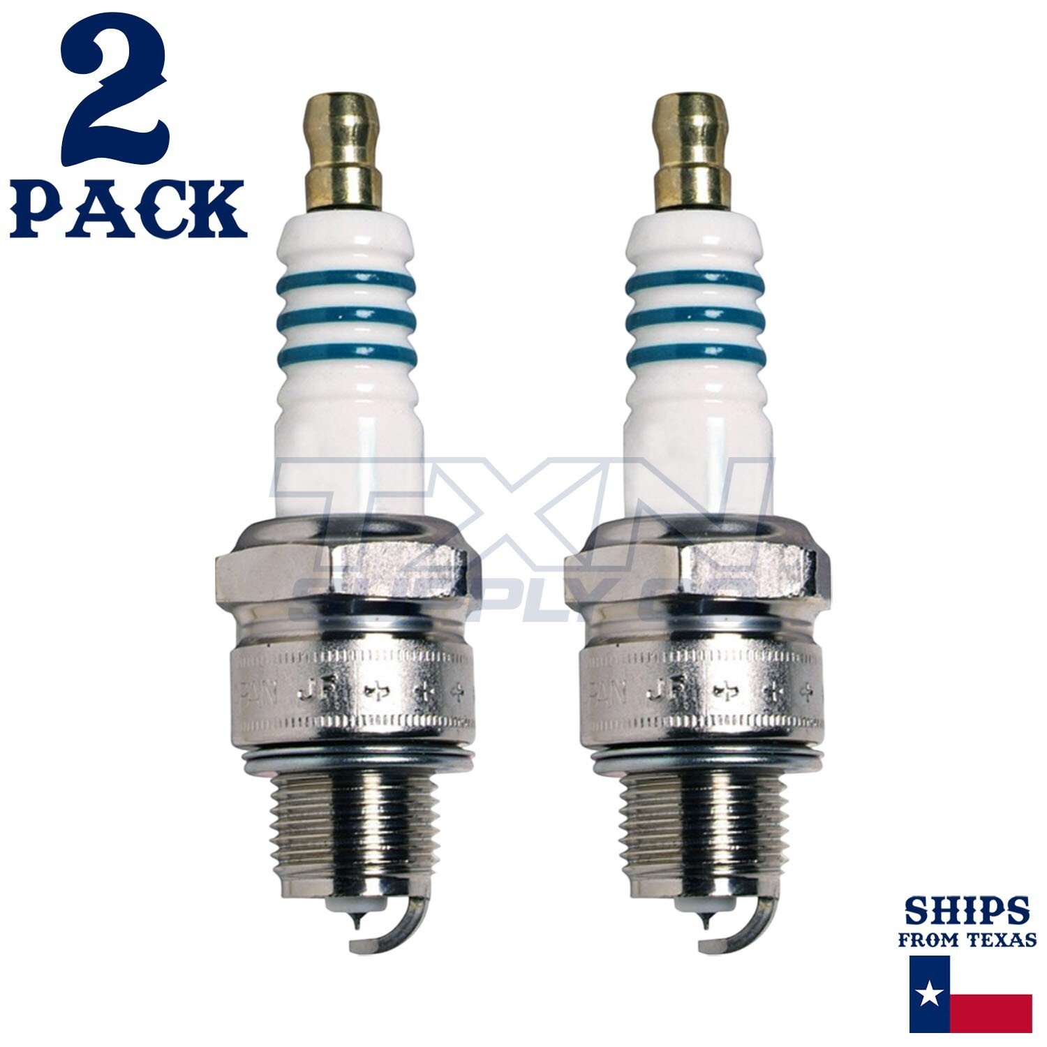 2 Pack Denso 5378 Iridium Power Spark Plugs IWF20 - Image 1