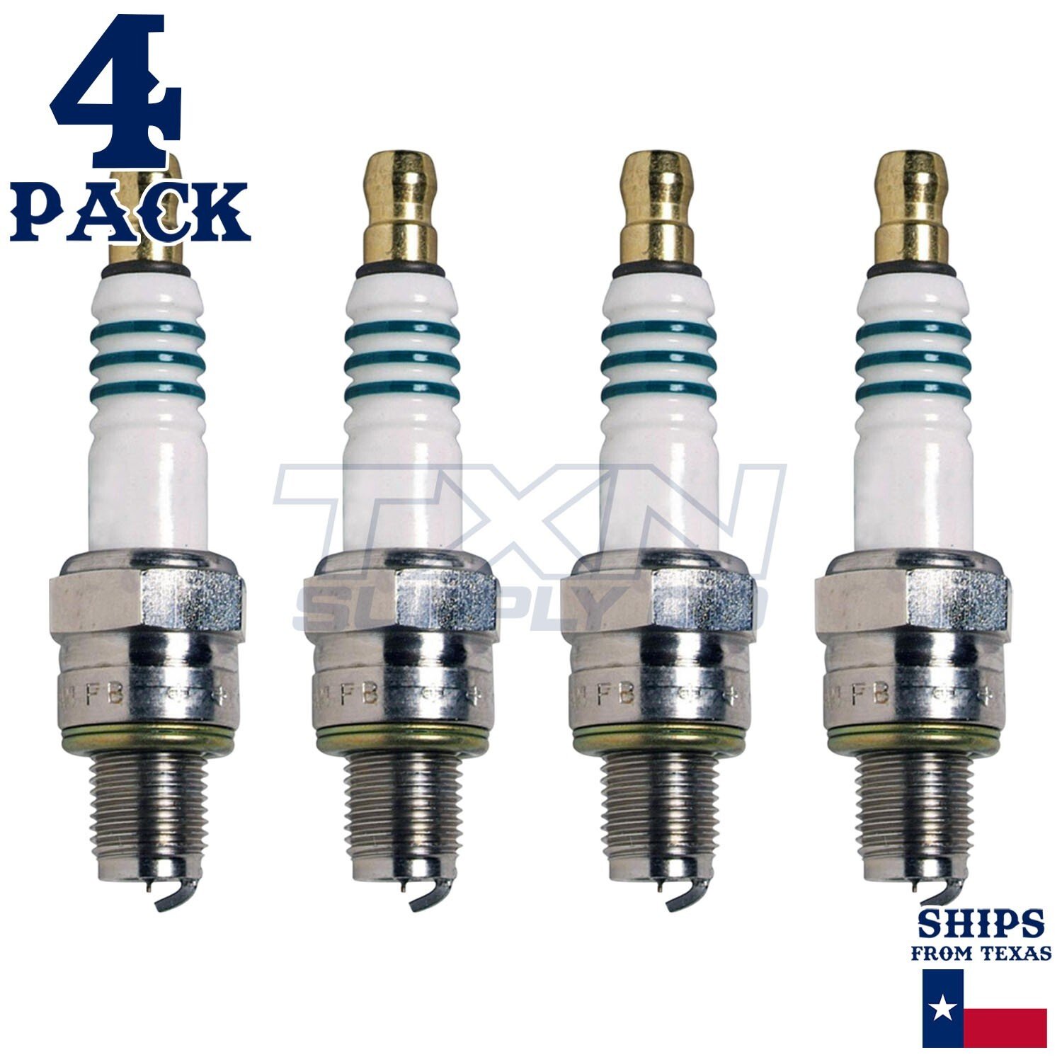 4 Pack Denso 5386 Iridium Power Spark Plugs IUF31A