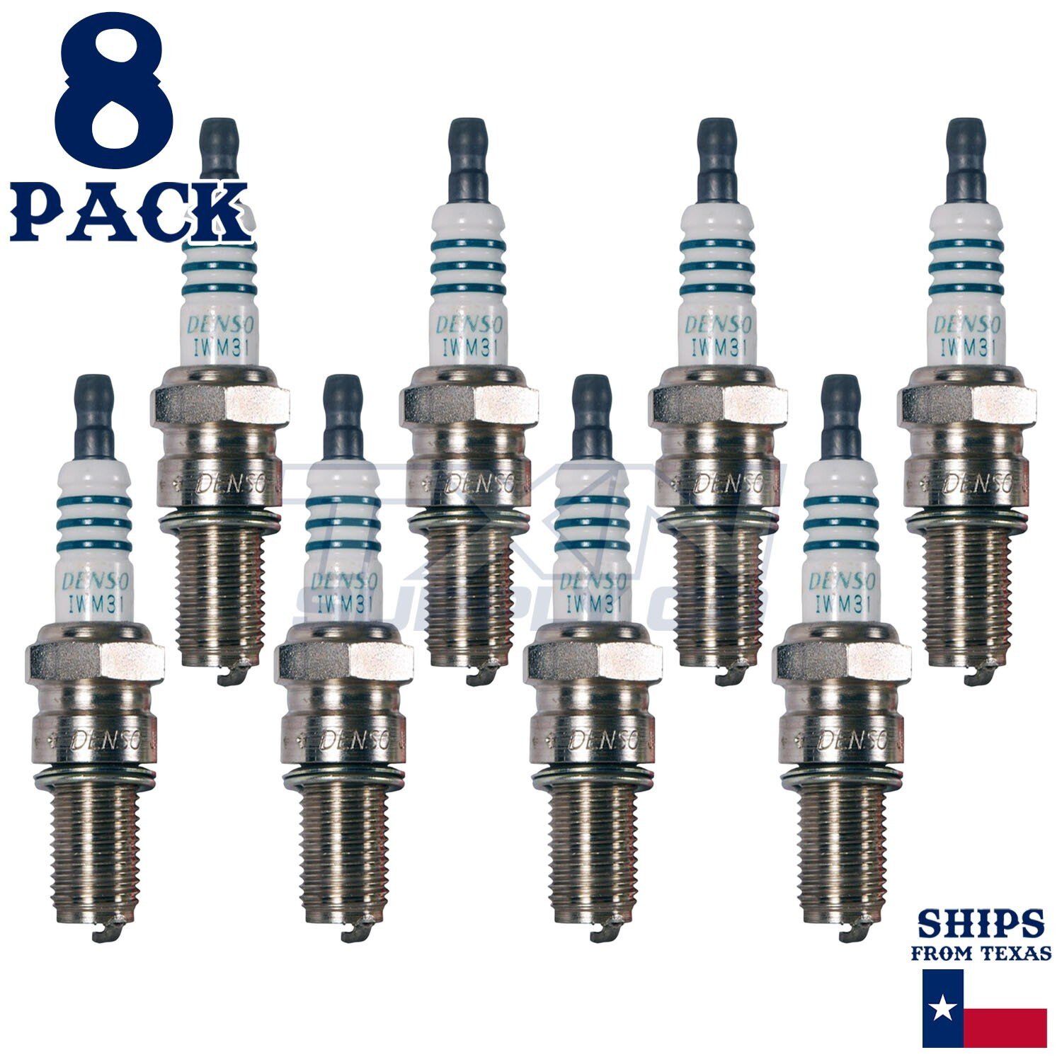 8 Pack Denso 5393 Iridium Power Spark Plugs IWM31