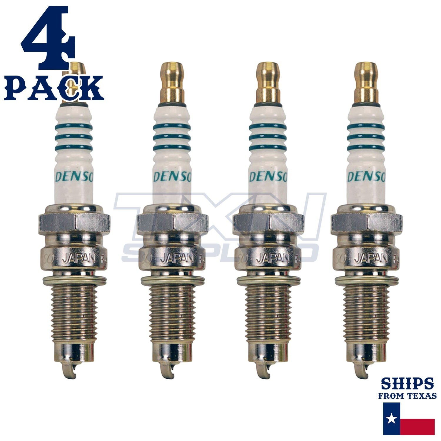 4 Pack Denso 5394 Iridium Power Spark Plugs IXG24
