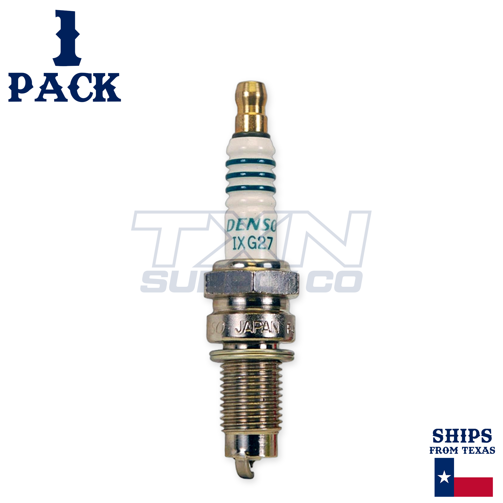1 Pack Denso 5395 Iridium Power Spark Plug IXG27 - Image 1