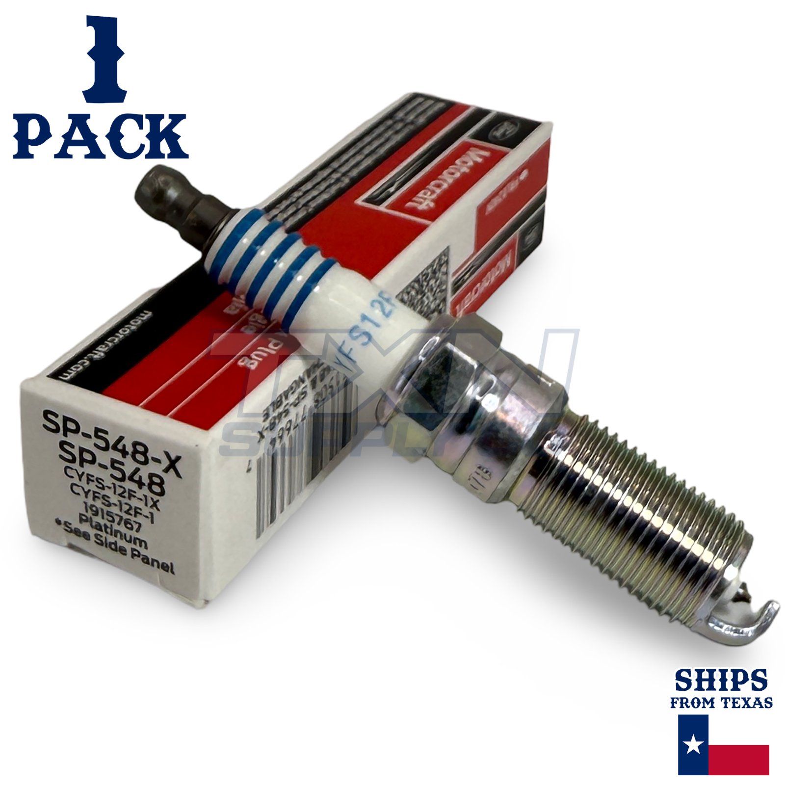 Motorcraft SP548 Platinum Spark Plugs SP-548-X - 1 Pack