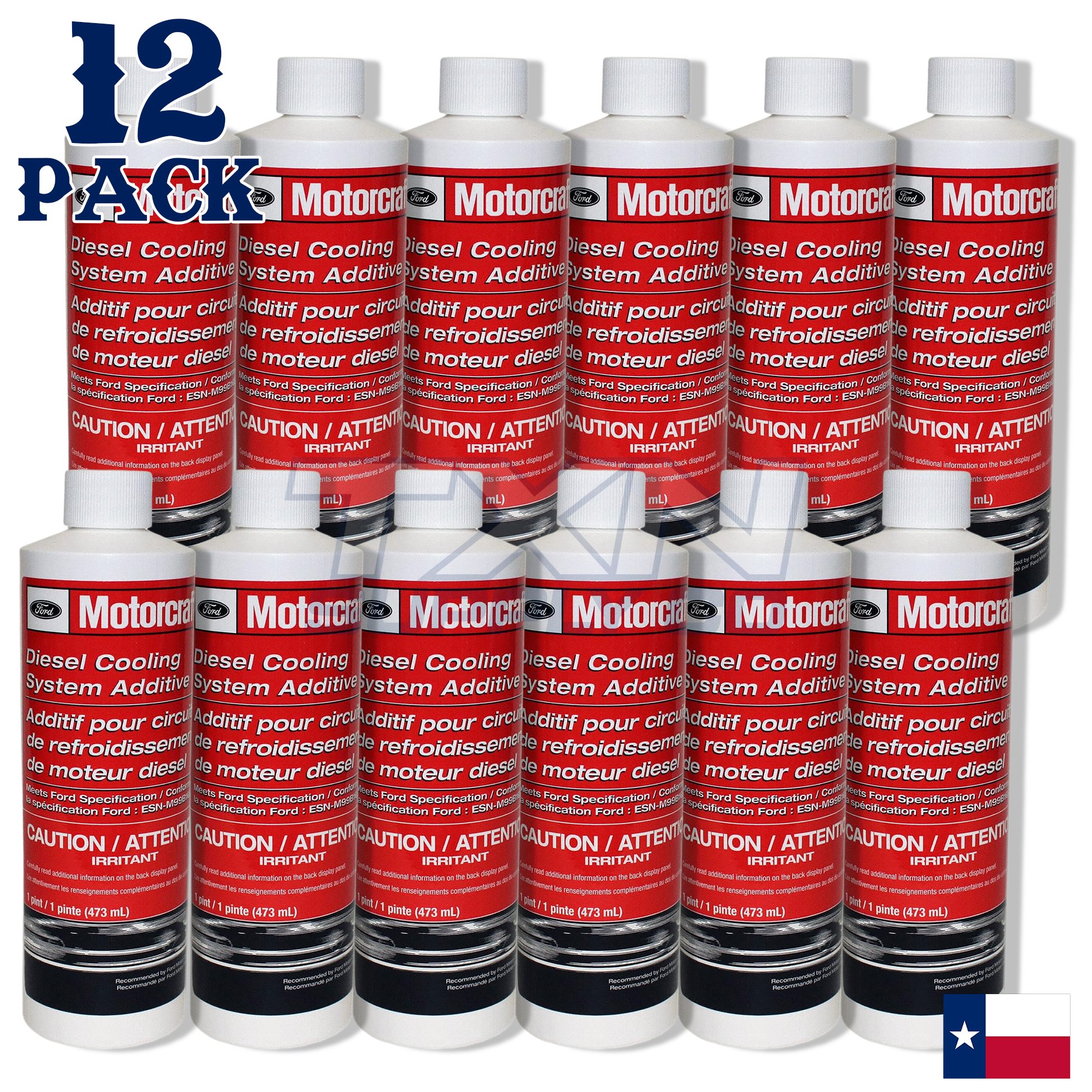 Motorcraft Ford Diesel Coolant Additive VC8 - 12 Bottles