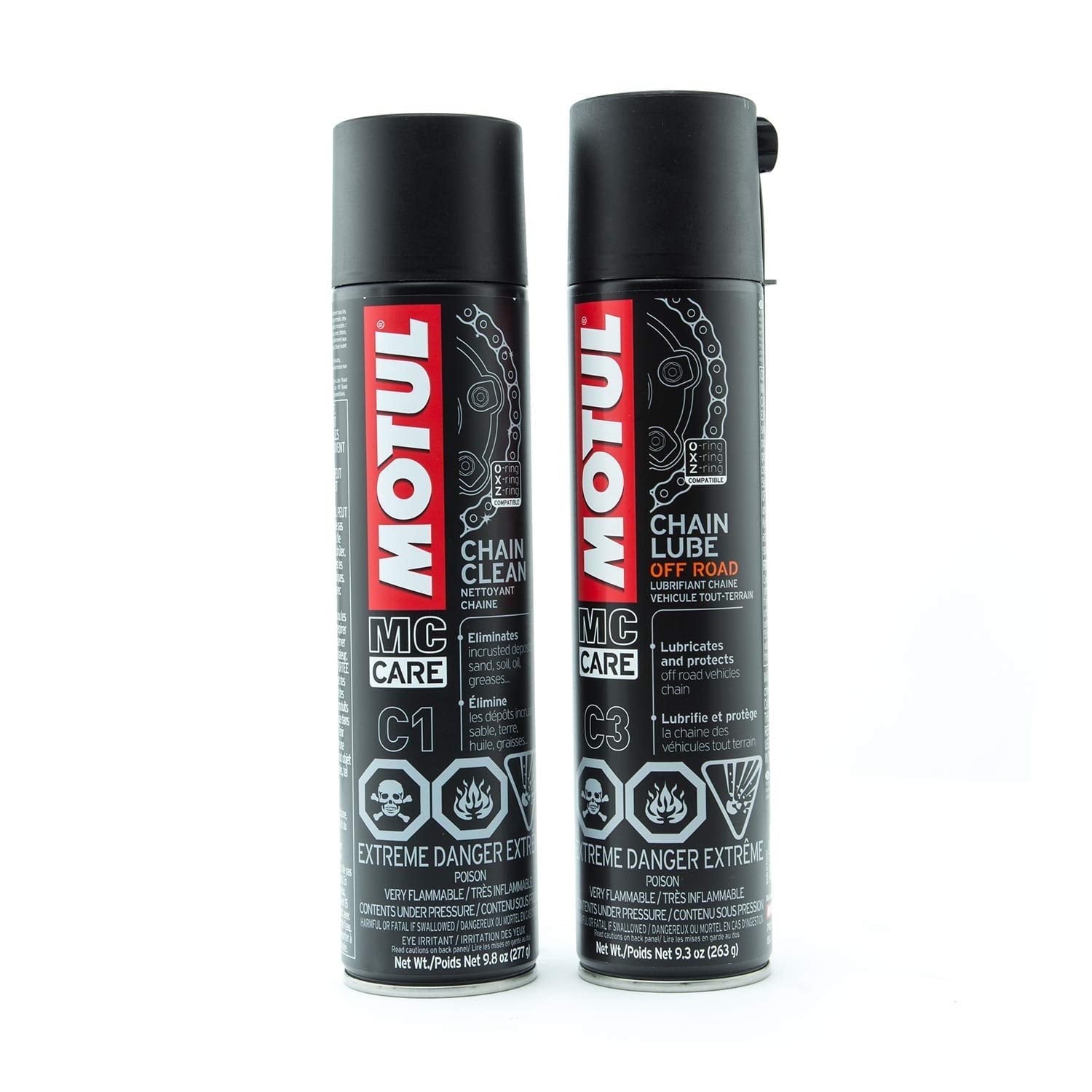 Motul 103243 C1 Chain Cleaner (Chain Cleaner plus Chain Lube) - Image 1