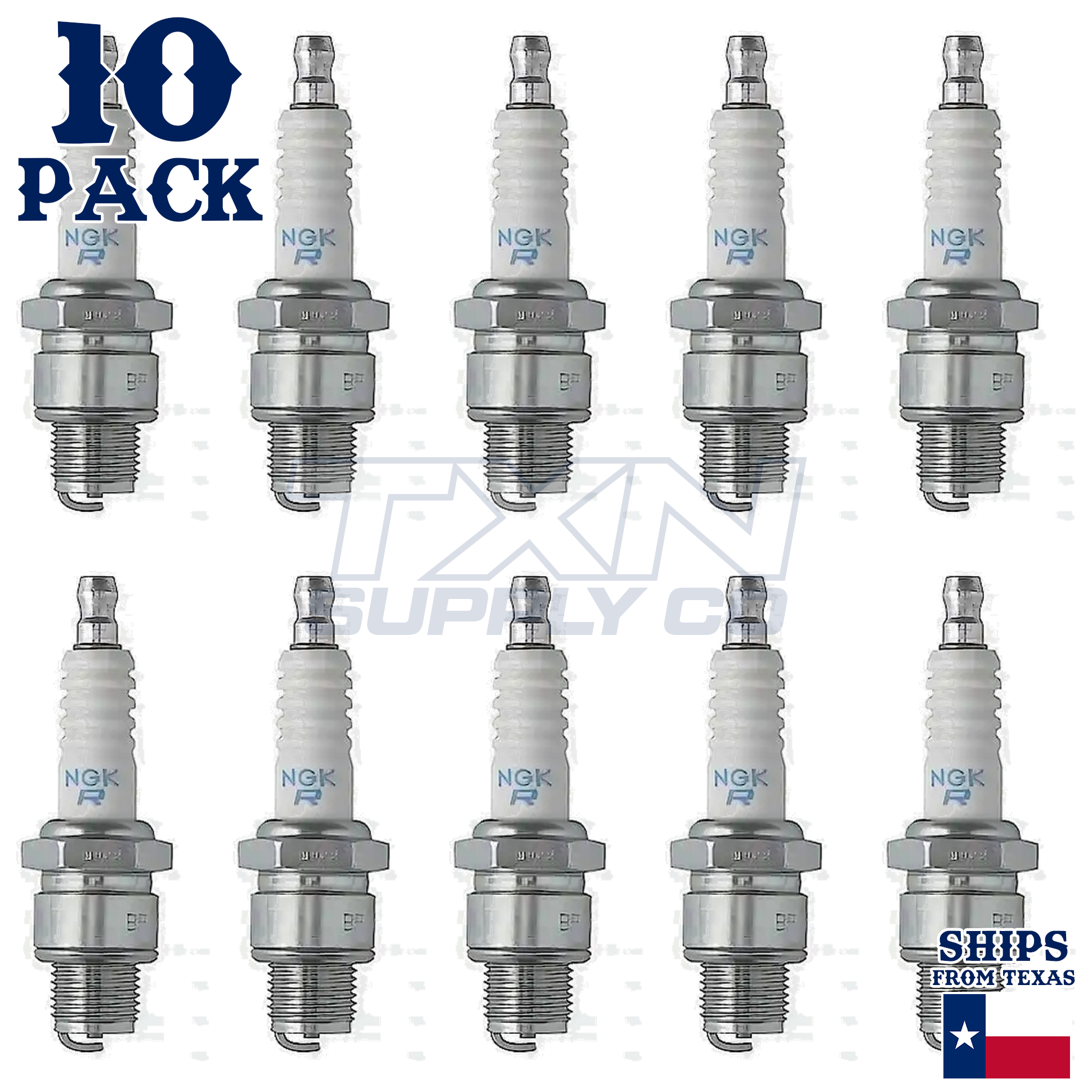 NGK 1098 Spark Plug BR7HS-10 - 10 Pack - Image 2
