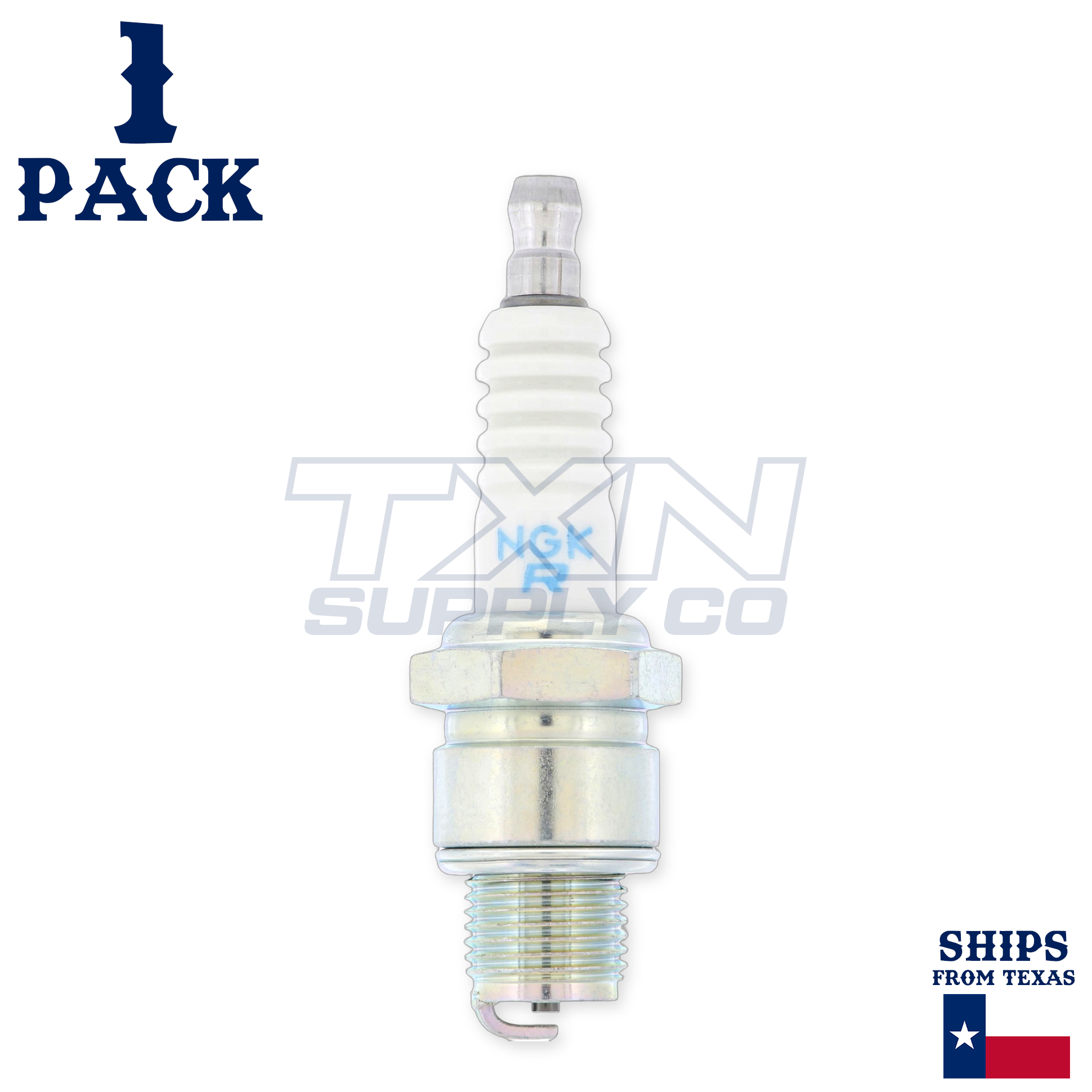 NGK 1098 Standard Spark Plug - BR7HS-10, 1 Pack - Image 2