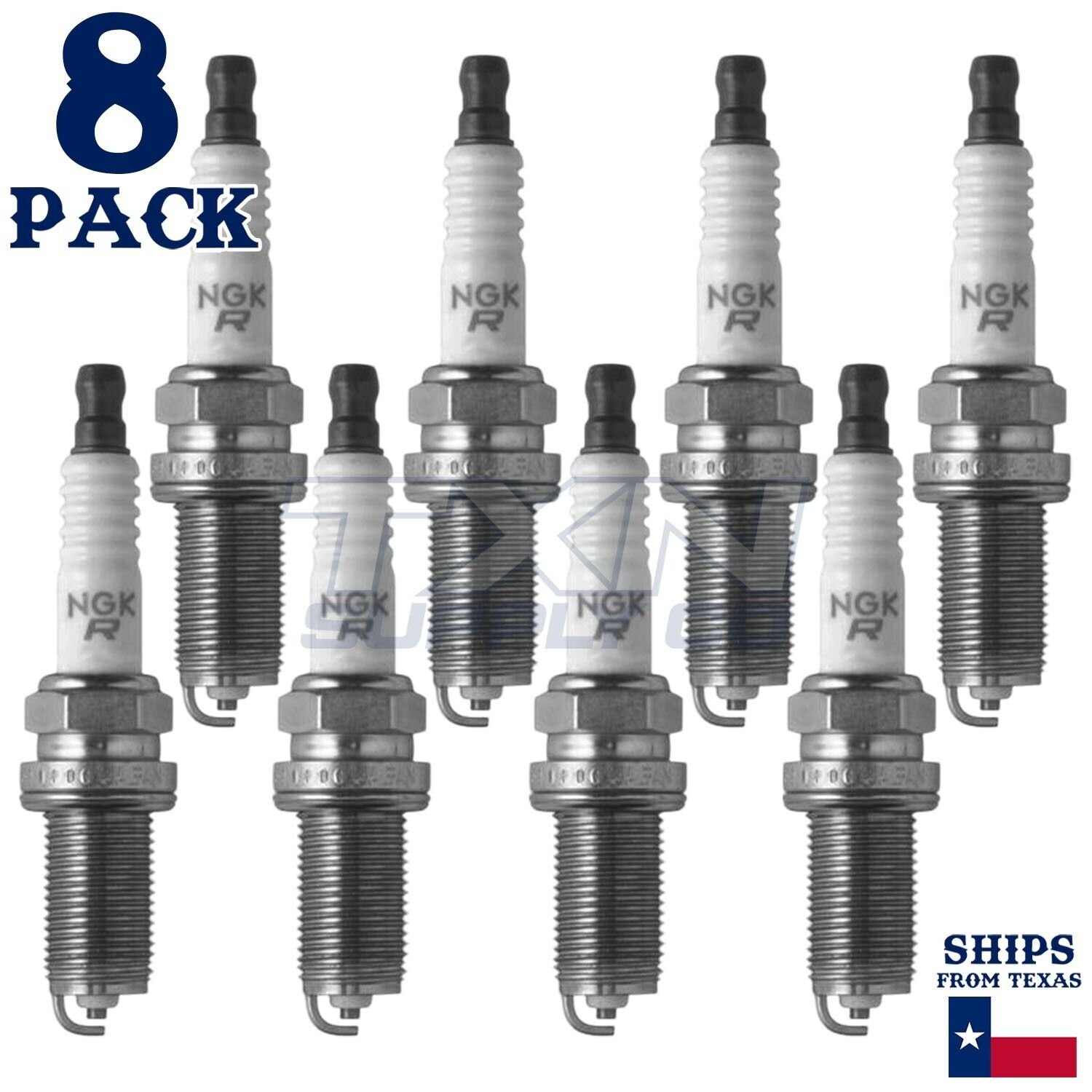 8 Pack NGK V-Power 1119 Spark Plugs LFR6A-11 S25 ps - Image 1