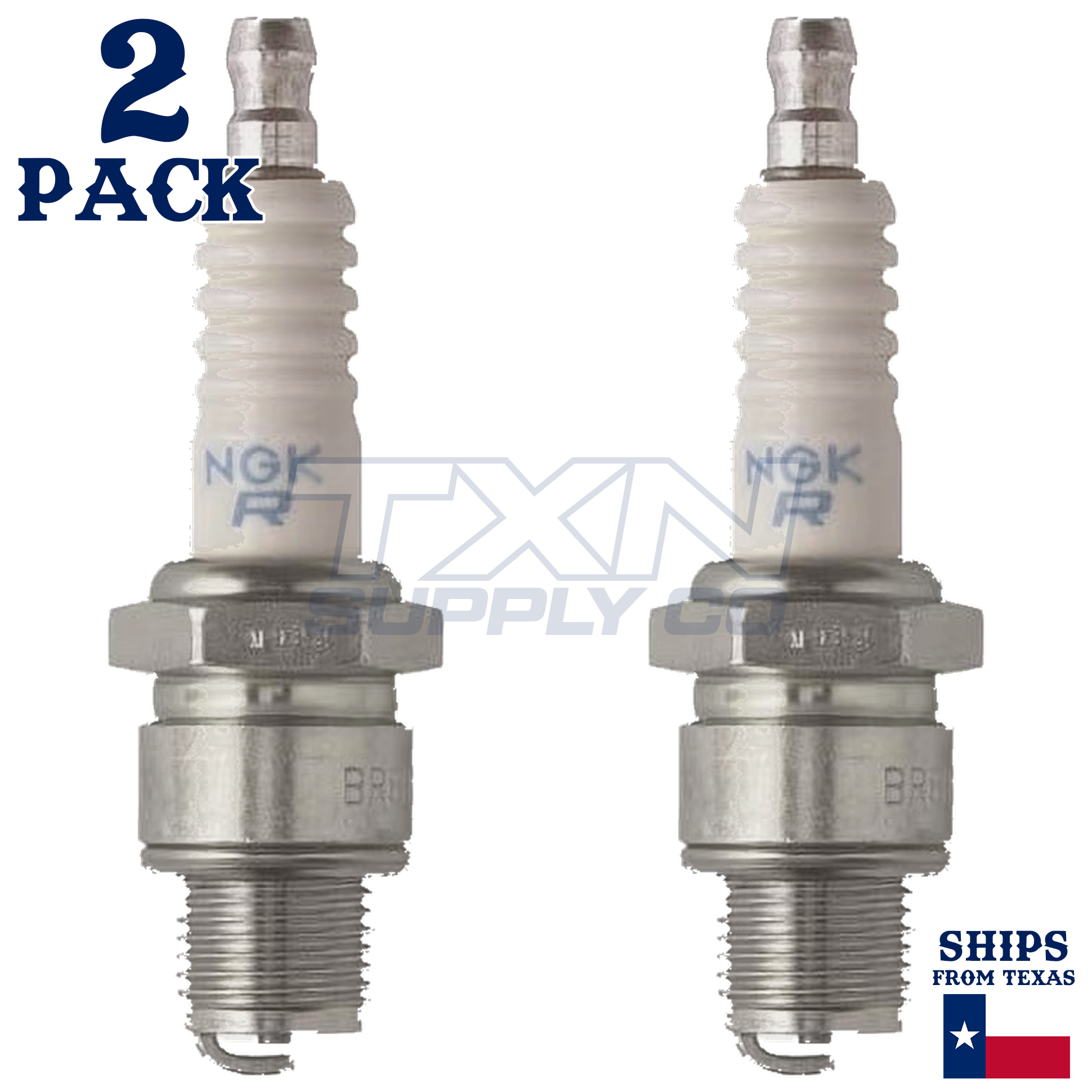 2 NGK Spark Plug - For YQ 100 Aerox Yamaha Motorcycle - Image 2