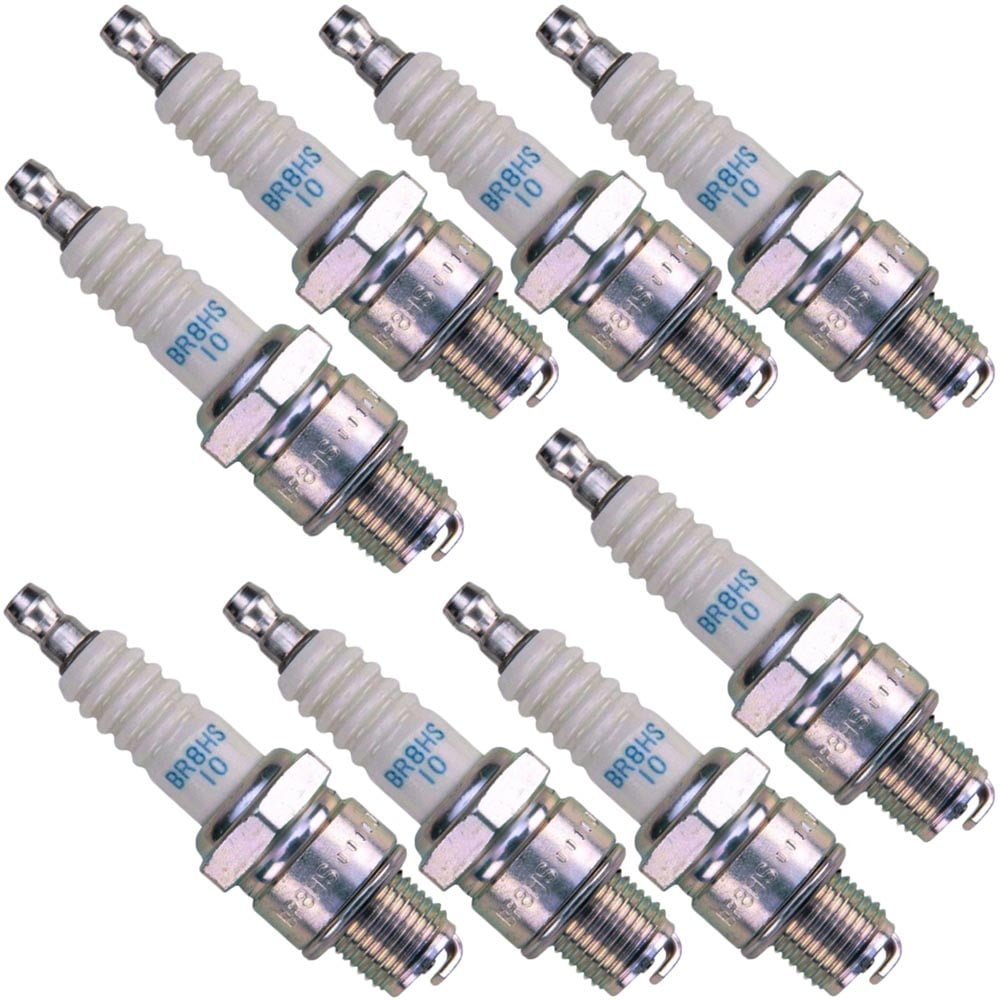 NGK 8 Pack of Genuine OEM Replacement Spark Plugs - BR8HS-10-8PK - Image 1