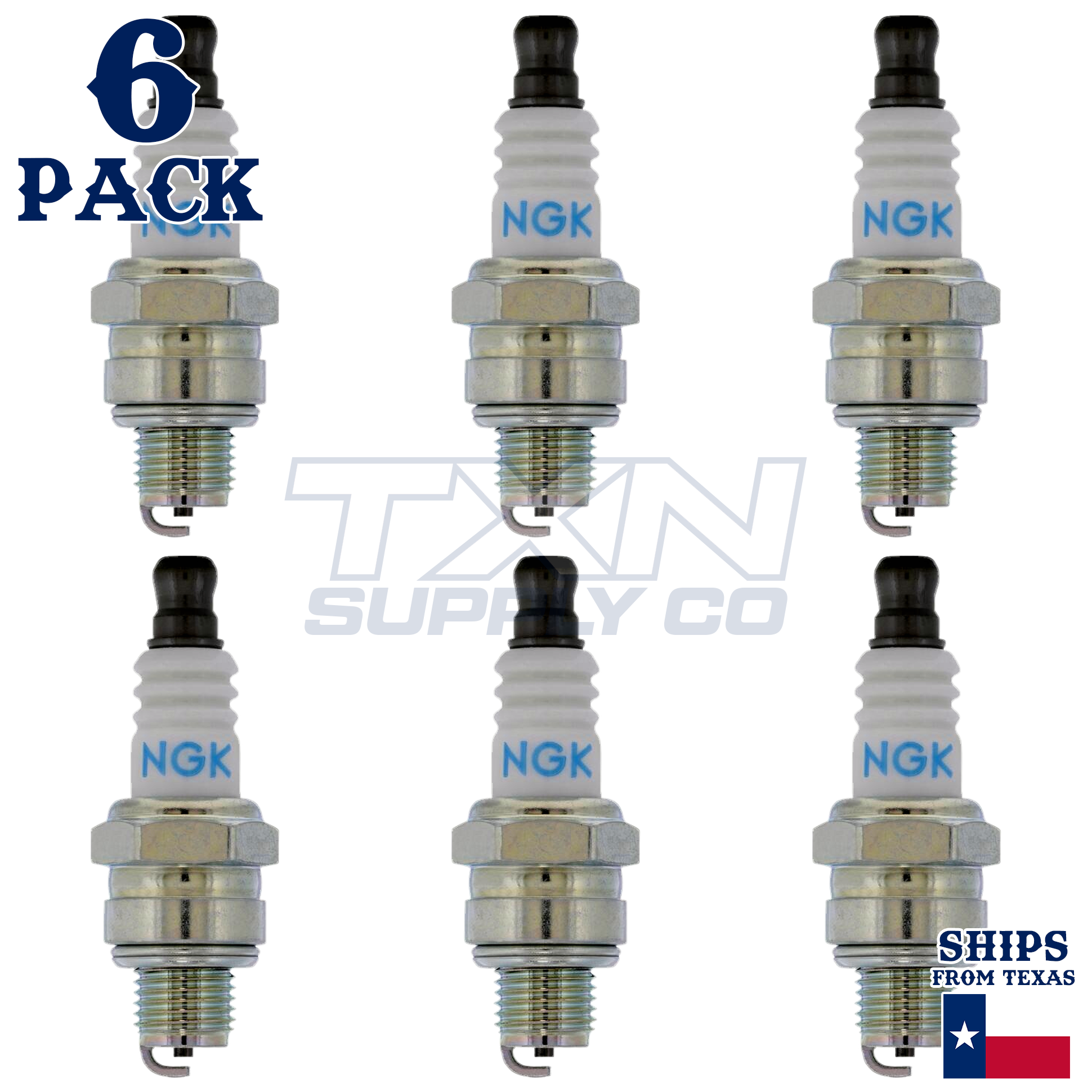 NGK 1223 Spark Plugs 6 Pack - Image 1