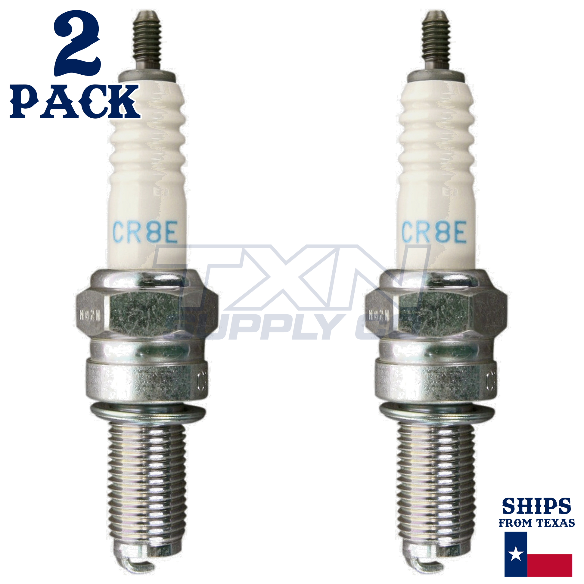 (Pack of 2) NGK Spark Plugs CR8E – Also Replaces NGK 1275 - Image 2