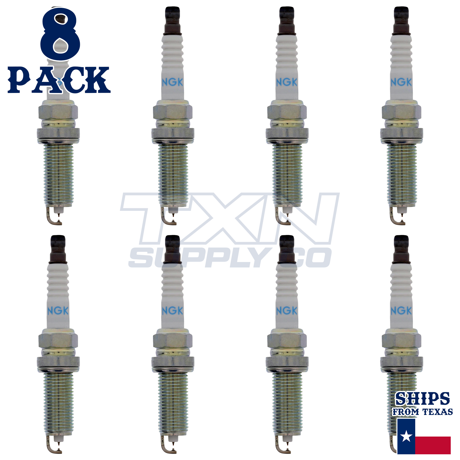 NGK 1406 Spark Plugs 8 Pack