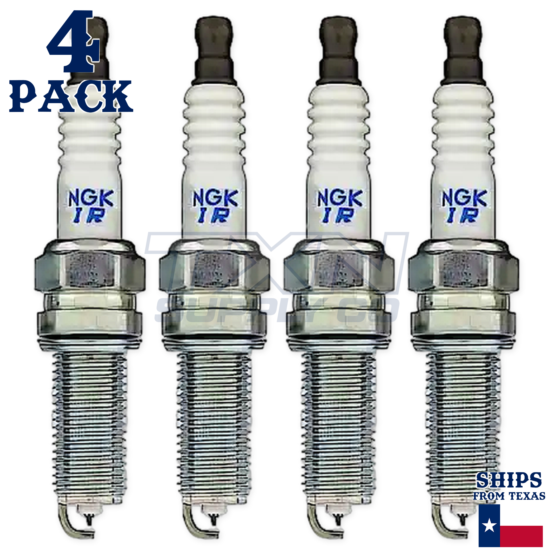 NGK Laser Iridium Spark Plug ILKR8E6 (4 Pack) for MITSUBISHI LANCER EVOLUTION GSR 2008-2008 2.0L/1998cc