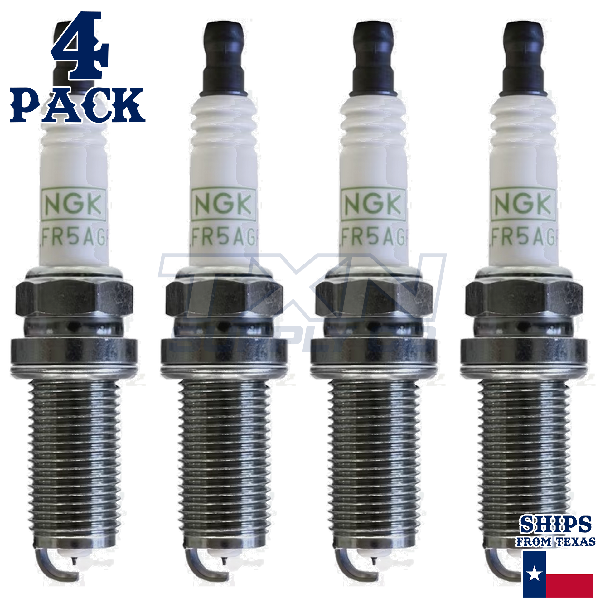 4 Pack NGK G-Power Spark Plugs 2010 for Toyota 4Runner 2.7L L4 - Image 2