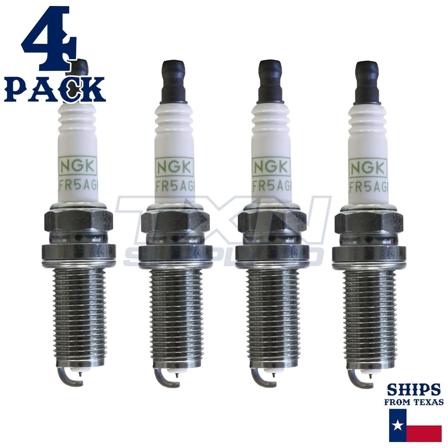4 Pack NGK G-Power Spark Plugs 2011-2012 for Suzuki Kizashi 2.4L L4 - Image 2