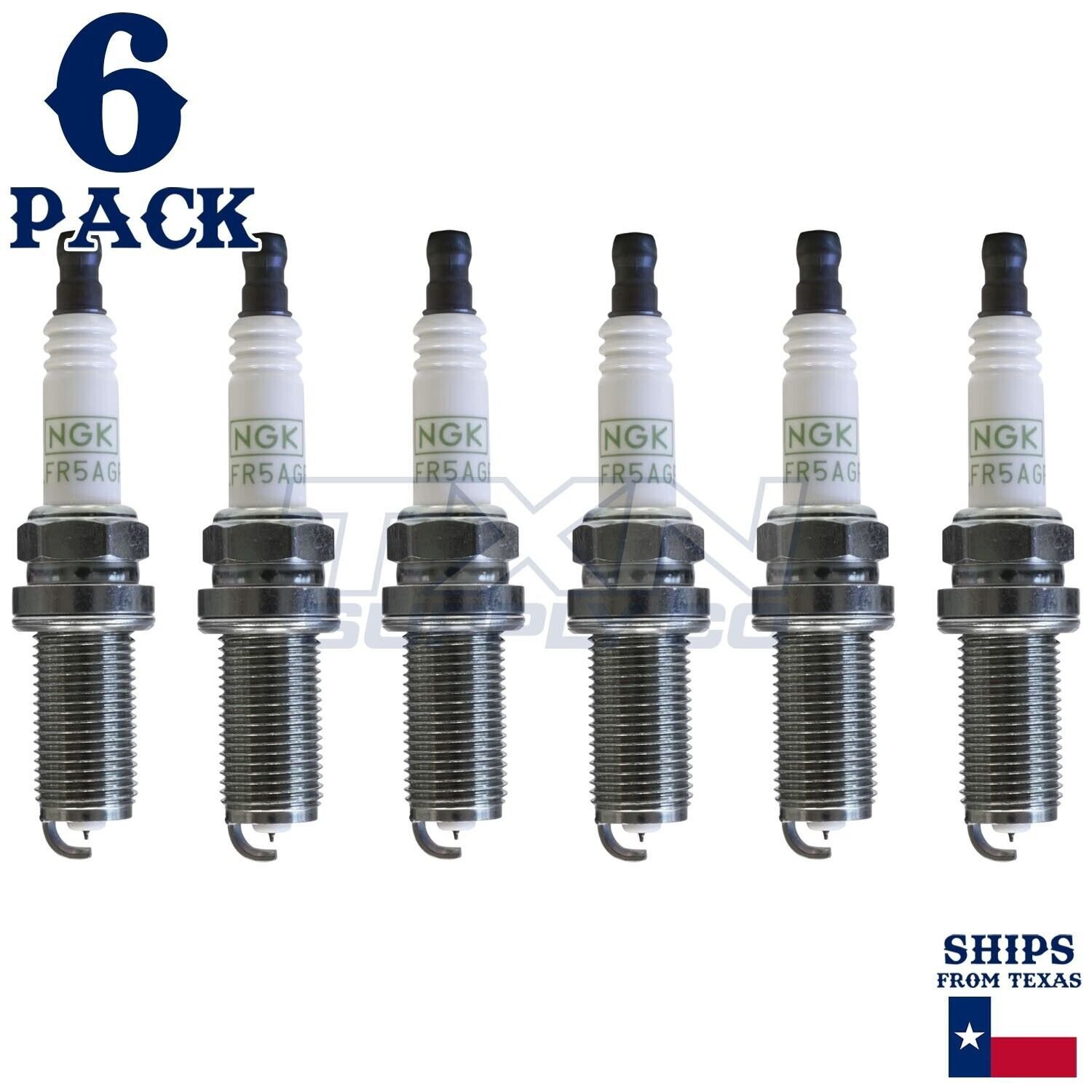 6 Pack NGK G-Power Spark Plugs 2011-2014 for Toyota Sienna 3.5L V6
