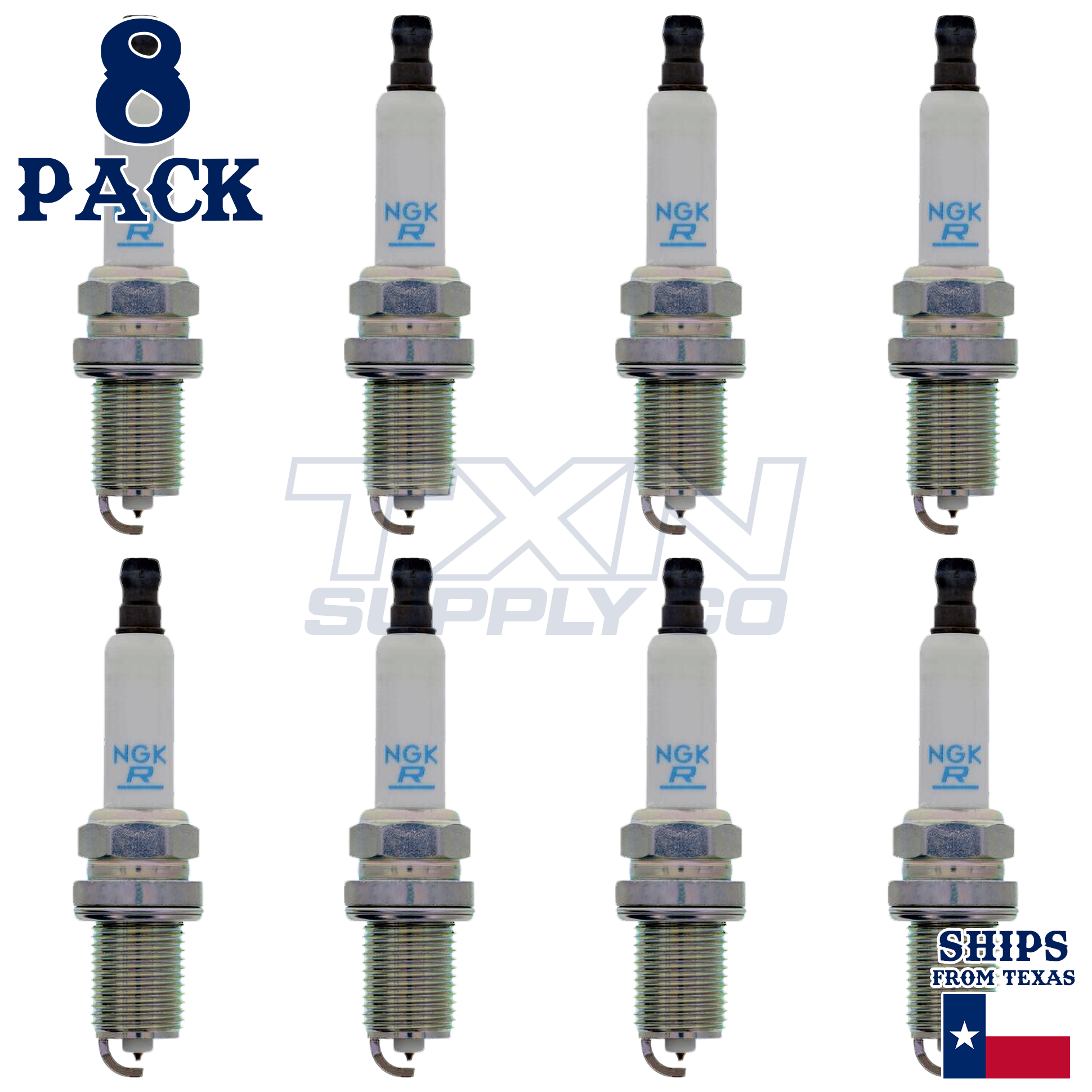 NGK 1675 Spark Plugs 8 Pack