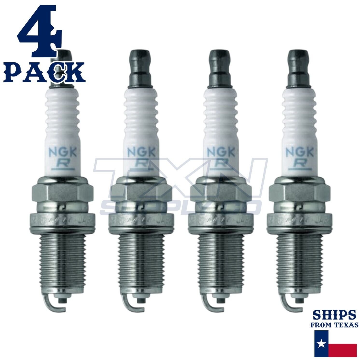 4 Pack NGK 1716 Spark Plugs CS6 S100
