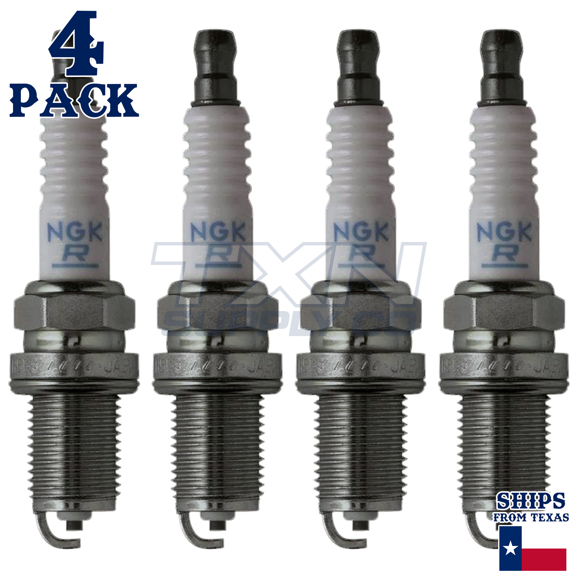 NGK 1716 Spark Plugs 4 Pack - Image 1
