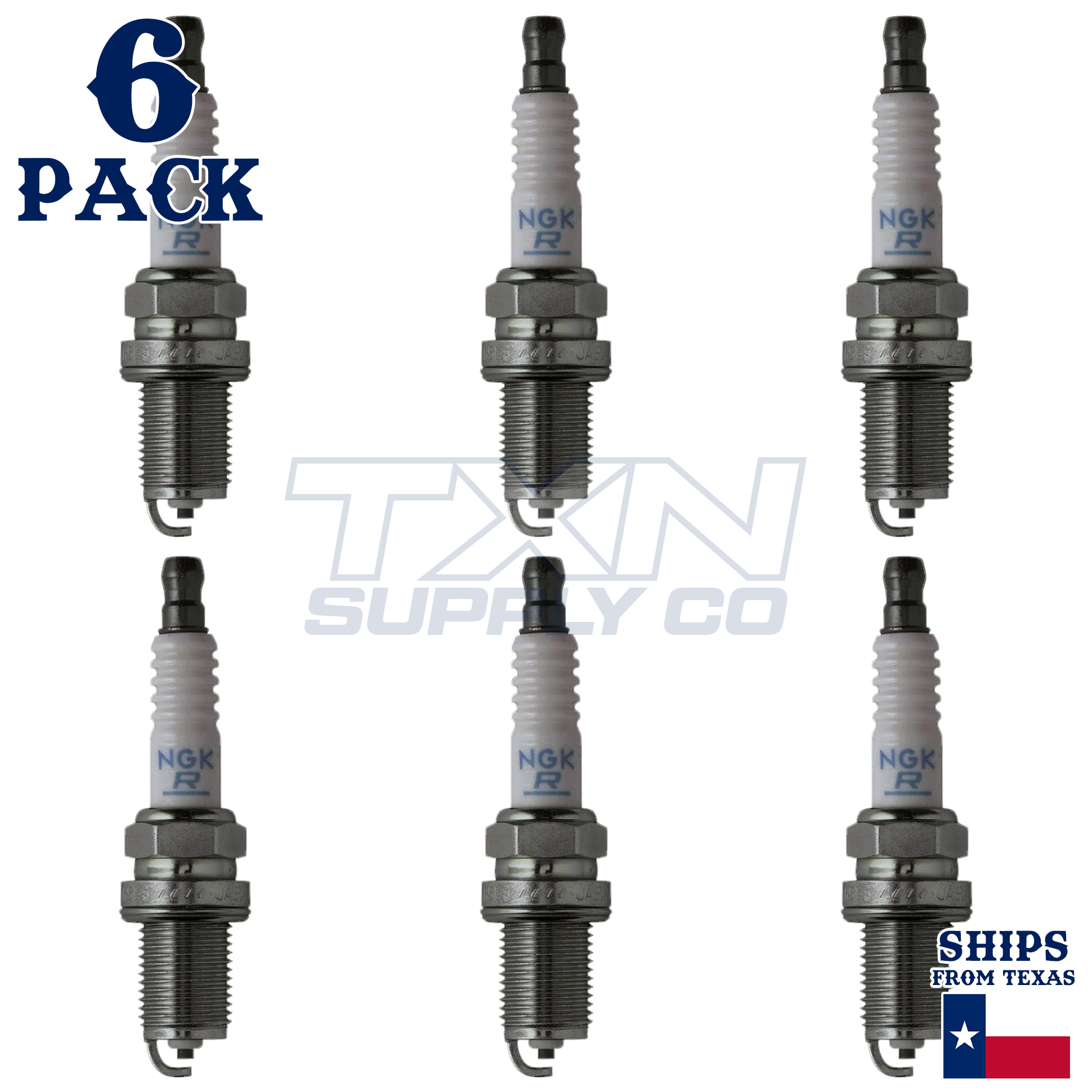 NGK 1716 Spark Plugs 6 Pack - Image 1
