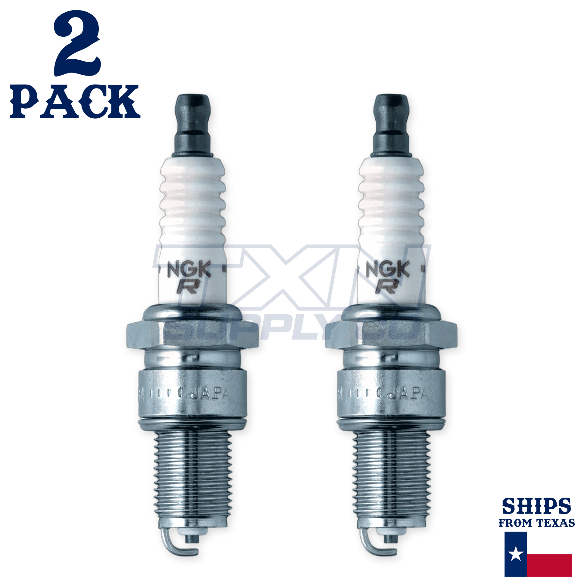 2 pc NGK 2015 Standard Spark Plugs for Ignition Wire Secondary - Image 2