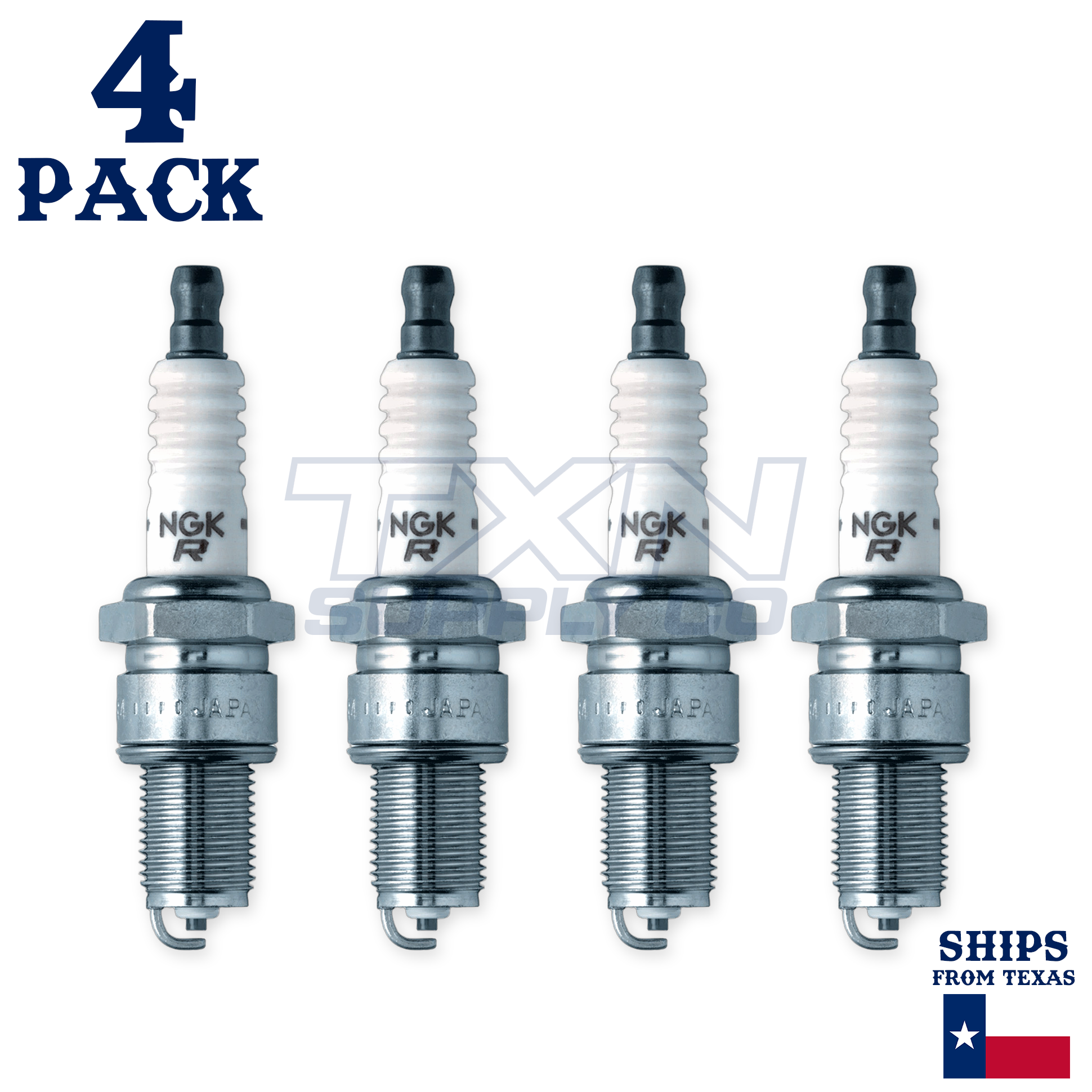 NGK 2264-4PK BPR2ES Standard Spark Plug, Box of 4 - Image 2
