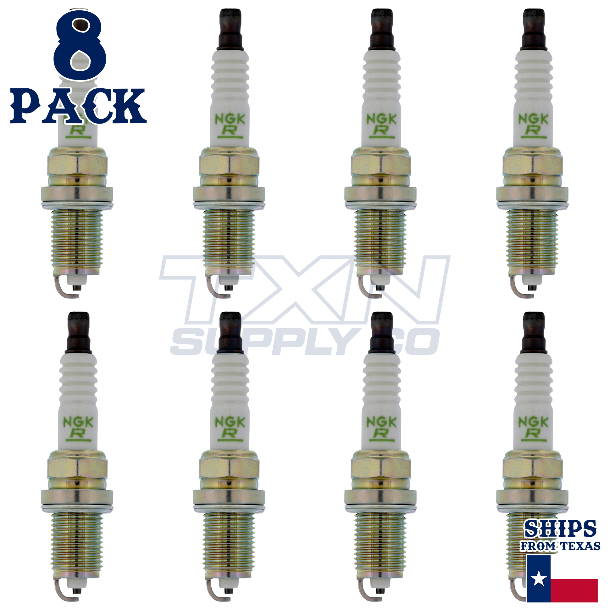 NGK 2087 Spark Plugs 8 Pack