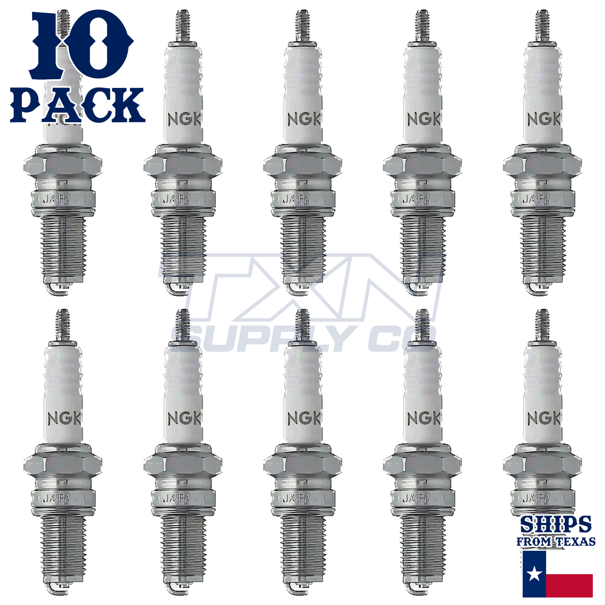 NGK 2120 Standard Spark Plug D8EA - 10 Pack - Image 2