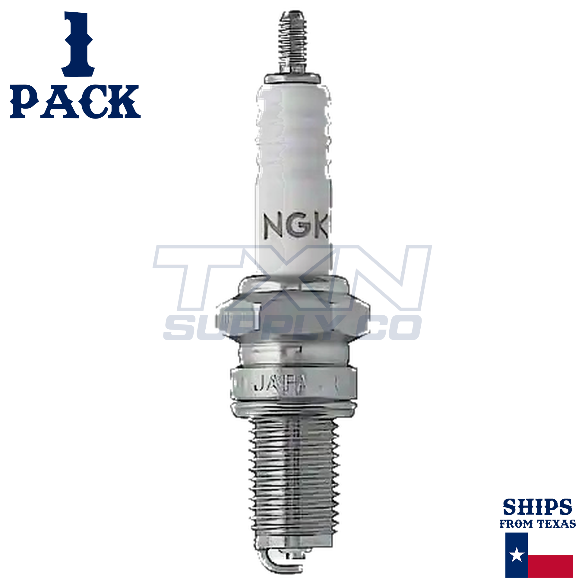 1 NGK Spark Plug - For AG 200 F Yamaha Motorcycle - Image 2