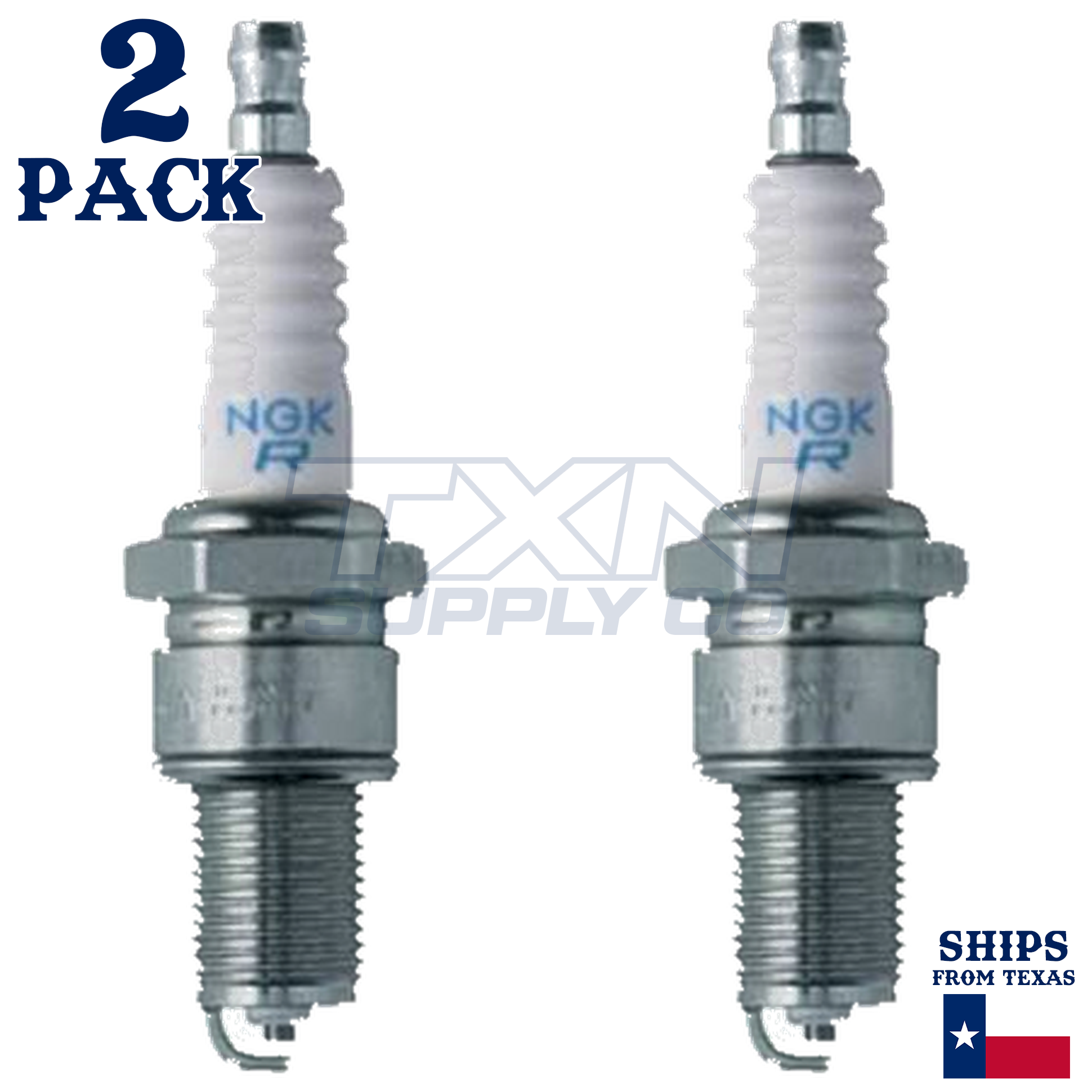 2 NGK Spark Plug - For CC 125 Honda Motorcycle - Image 2