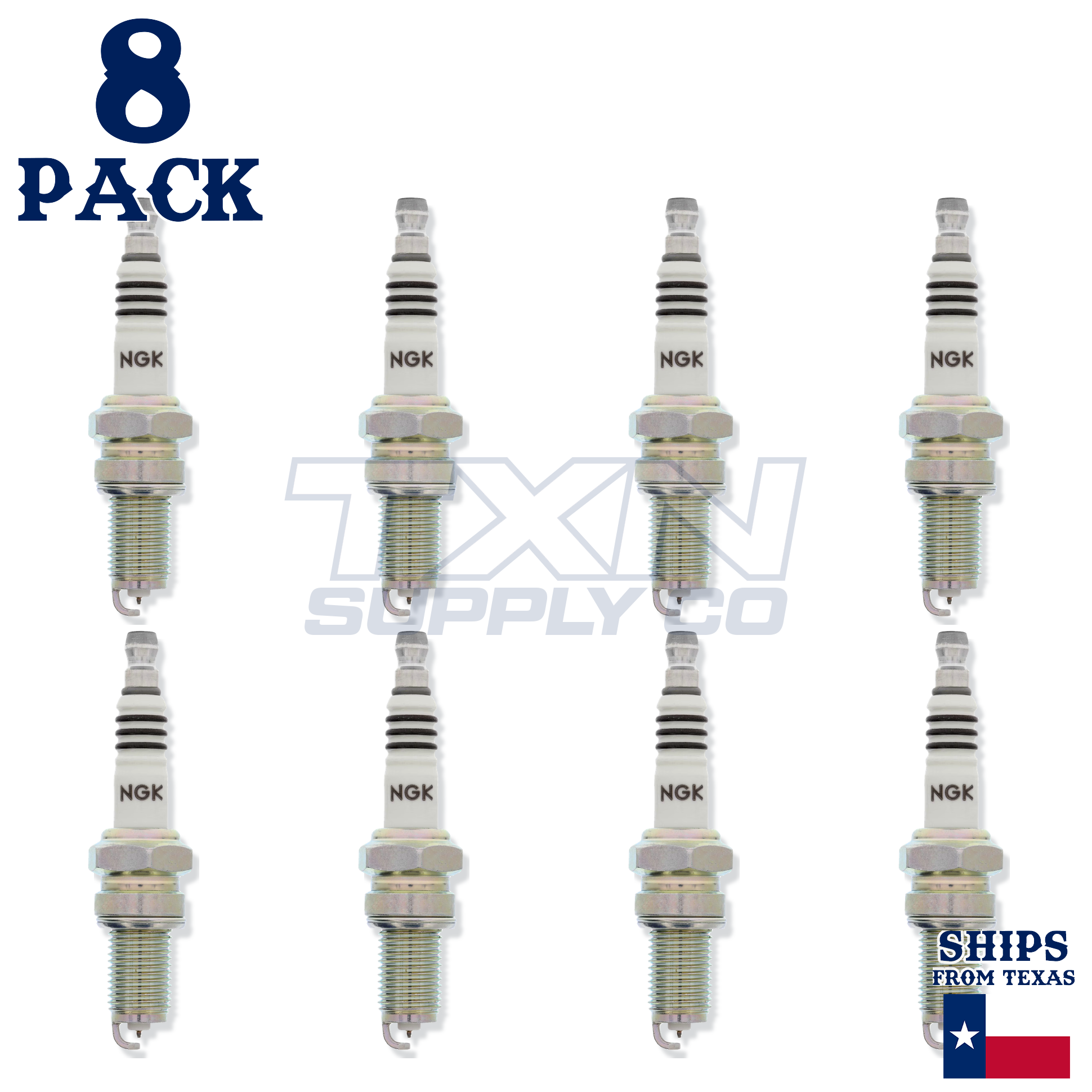 NGK 2202 Iridium Spark Plug DPR8EIX-9 - 8 Pack - Image 2