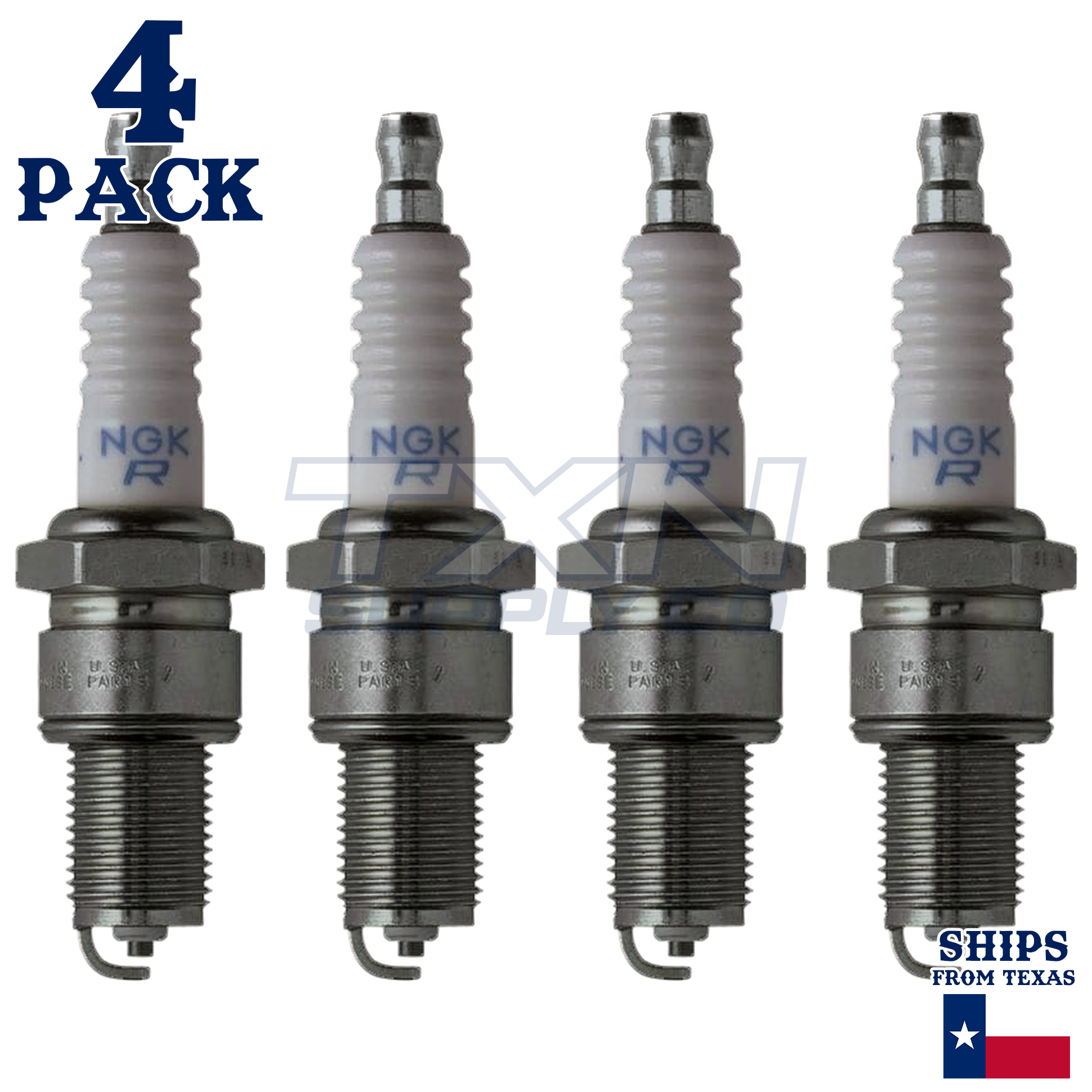 NGK 2264 Spark Plugs 4 Pack - Image 1