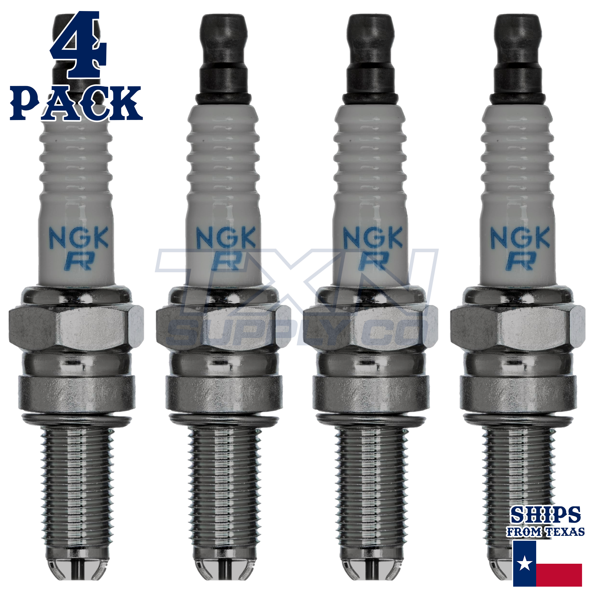 NGK 2305 CR9EKB Spark Plugs 4 Pack - Image 1