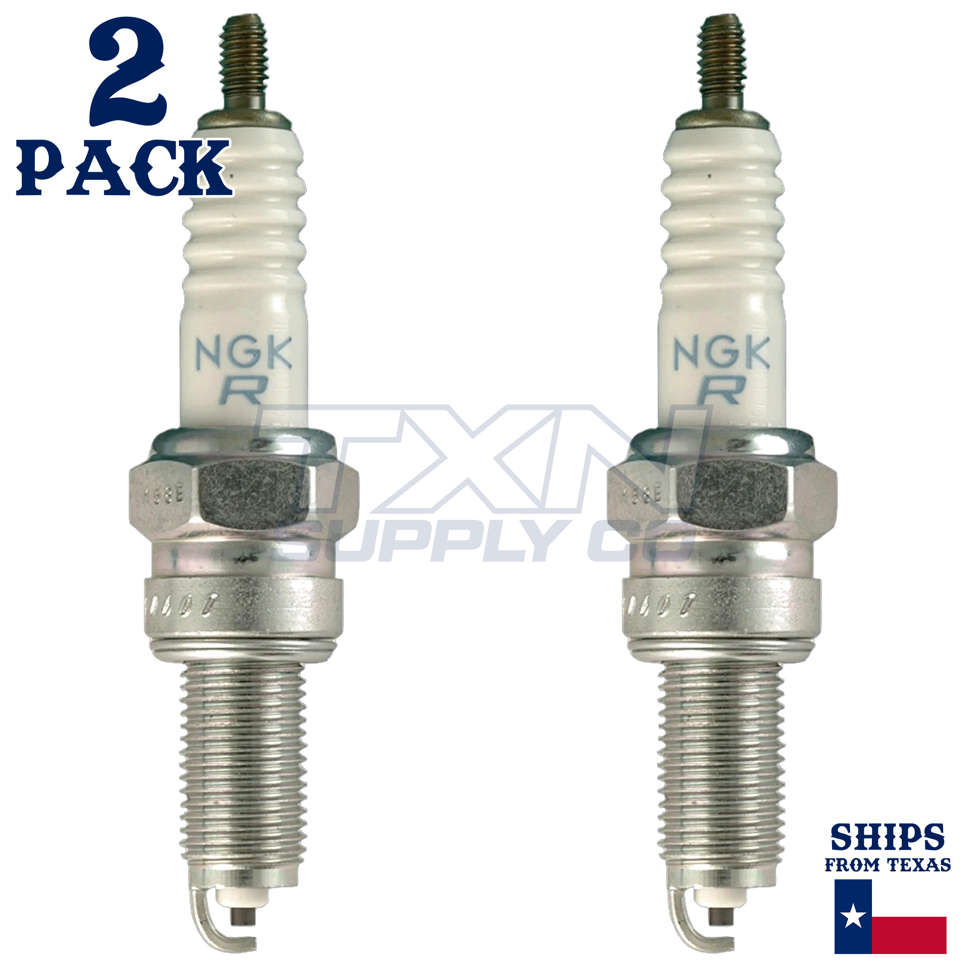 2 NGK Spark Plug - For T 135 SE Yamaha Motorcycle - Image 2