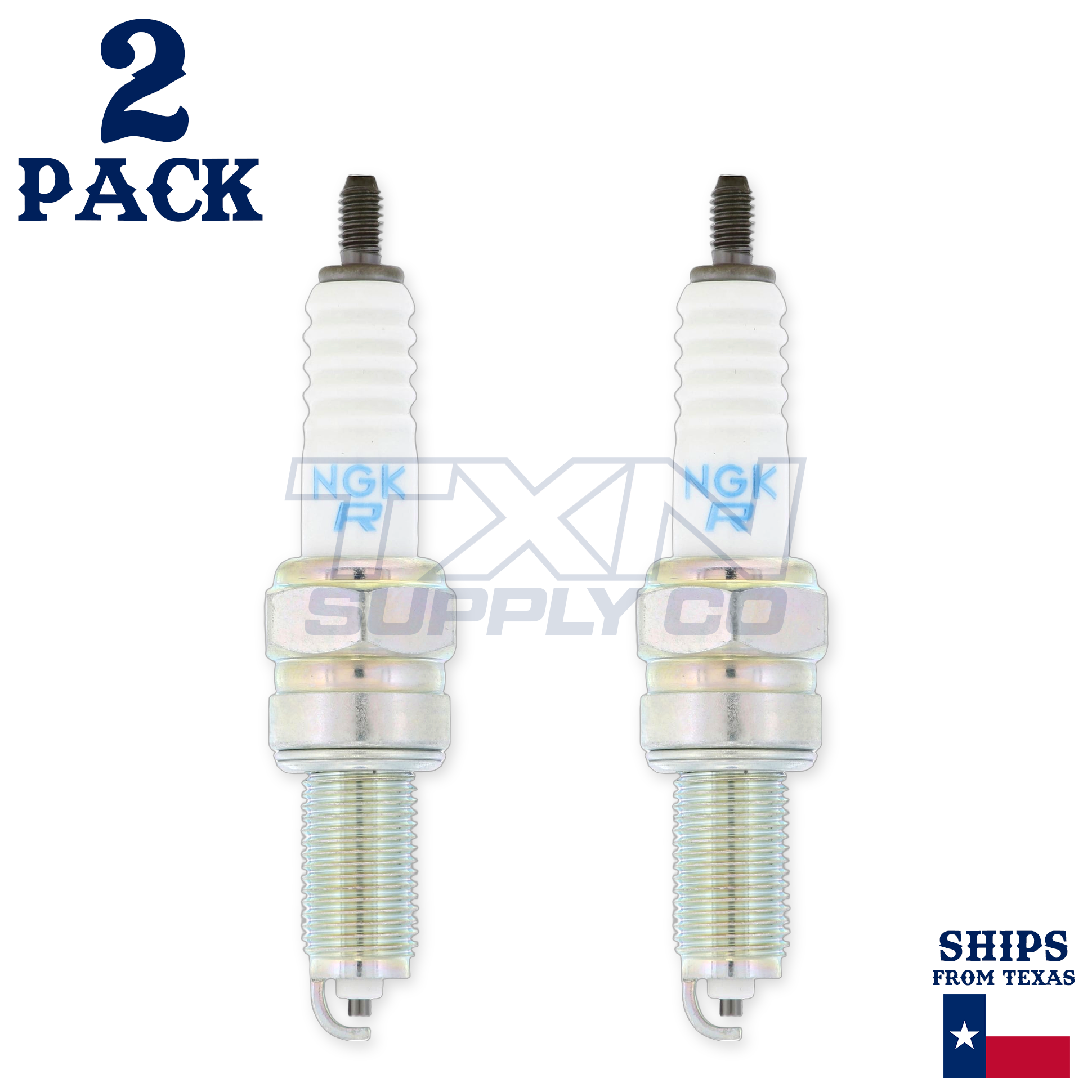 NGK 2306 CPR8EA-9 Standard Spark Plugs - 2 Pack - For 94703-00415 94701-00415 - Image 2
